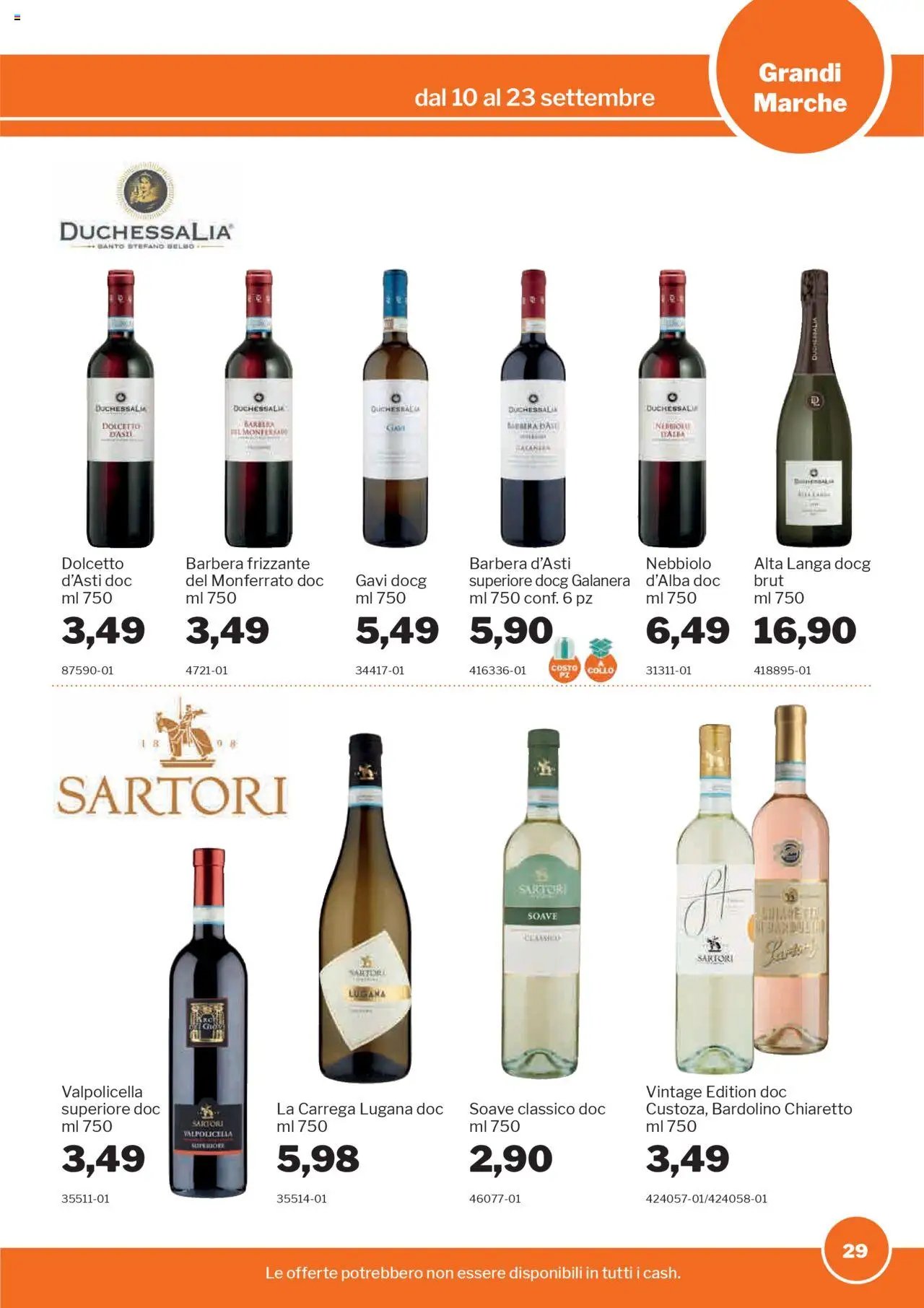 Volantino Sogegross (2025-09-10 - 2025-09-23)