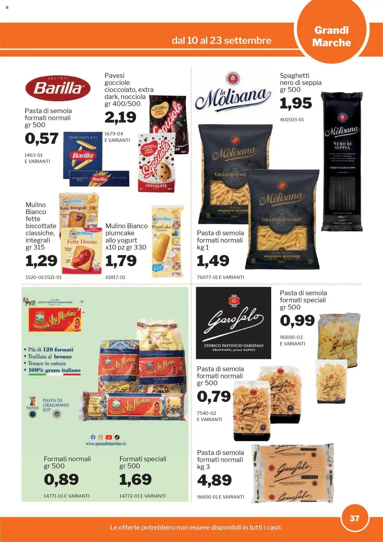 Volantino Sogegross (2025-09-10 - 2025-09-23)