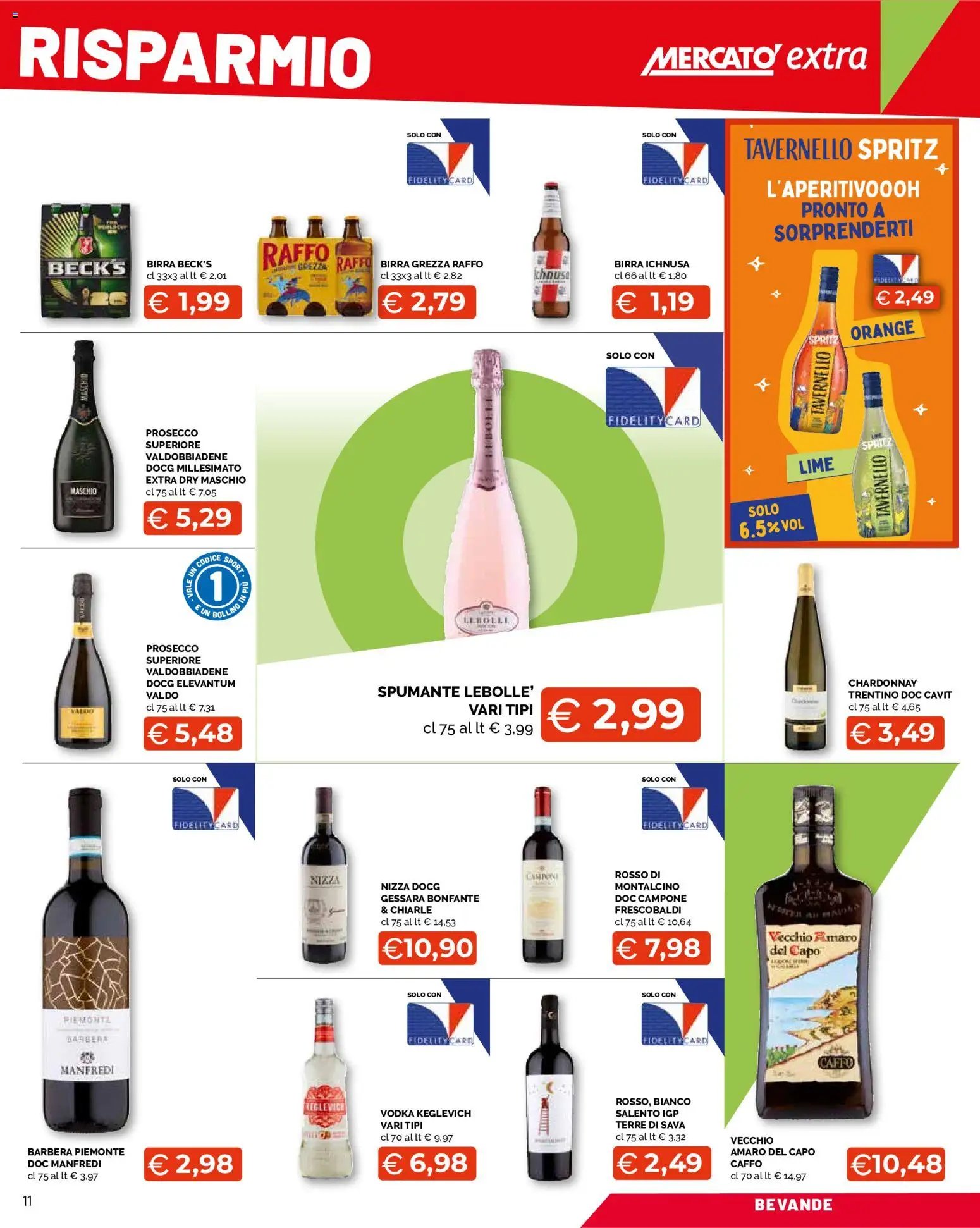 Mercatò volantino Extra