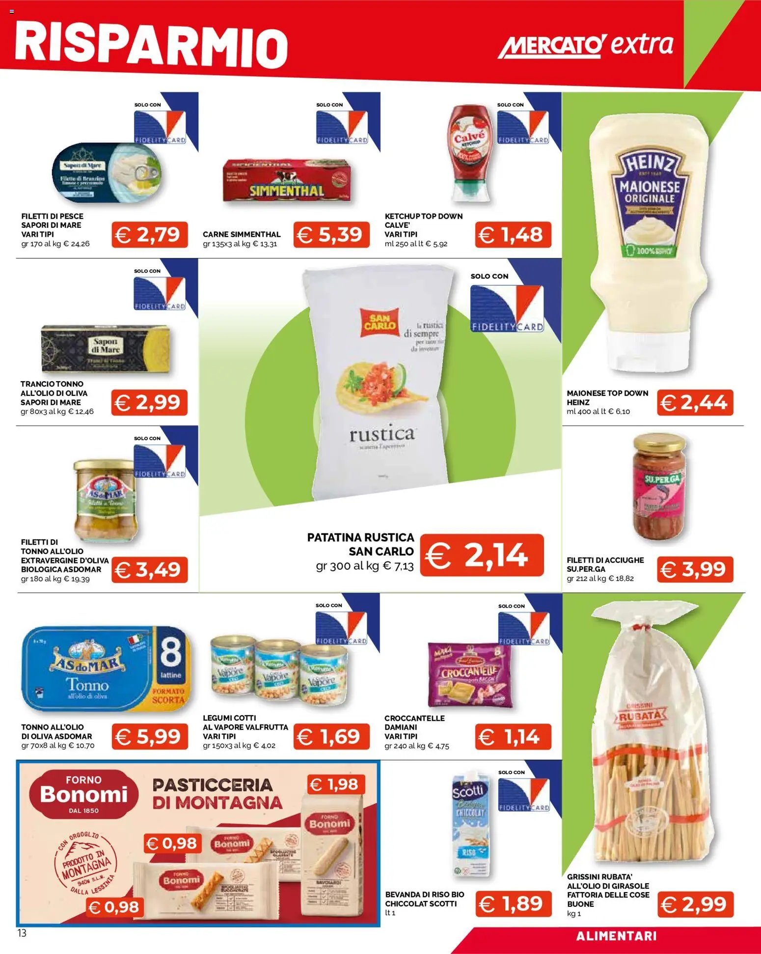 Mercatò volantino Extra