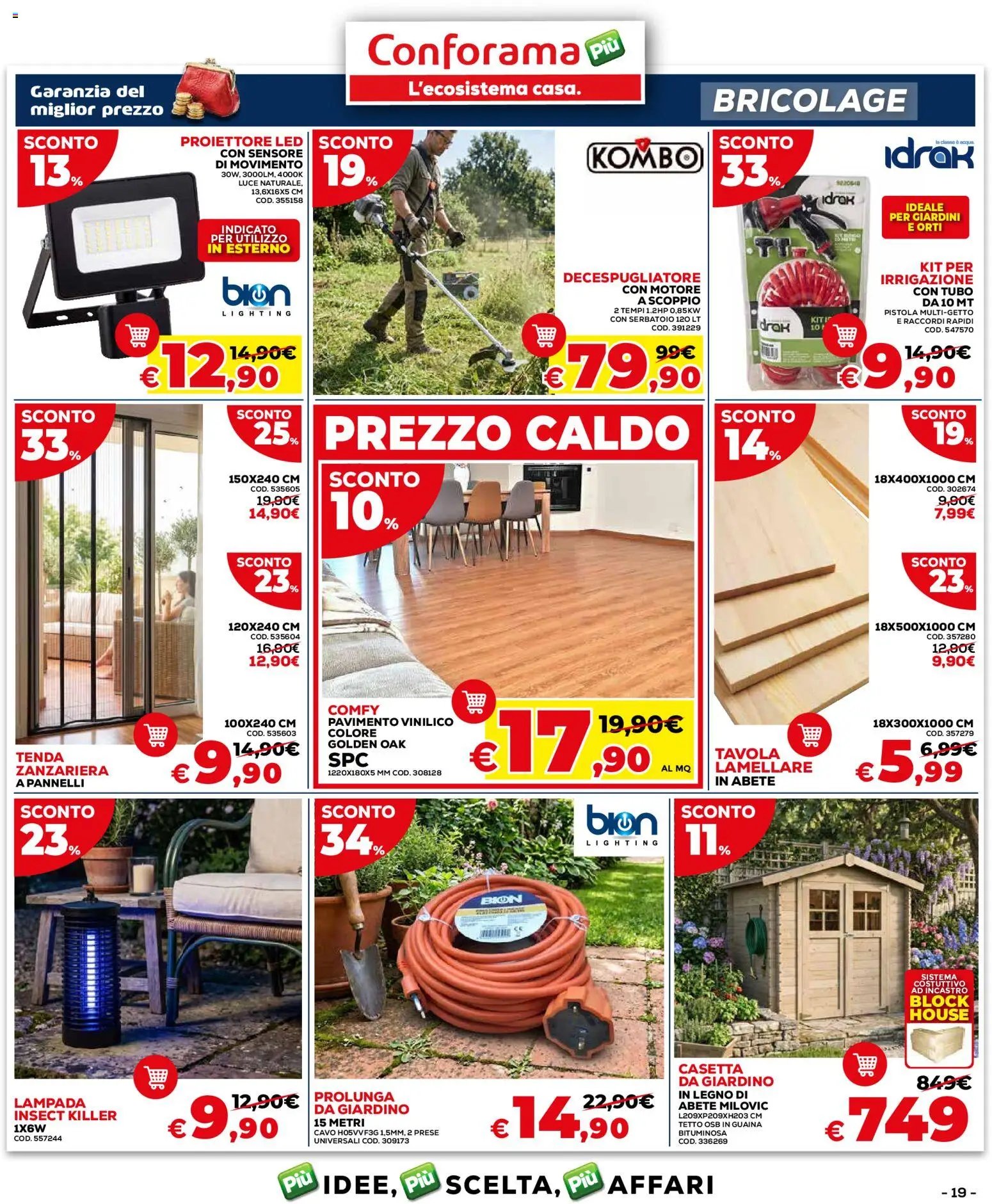 Conforama volantino
