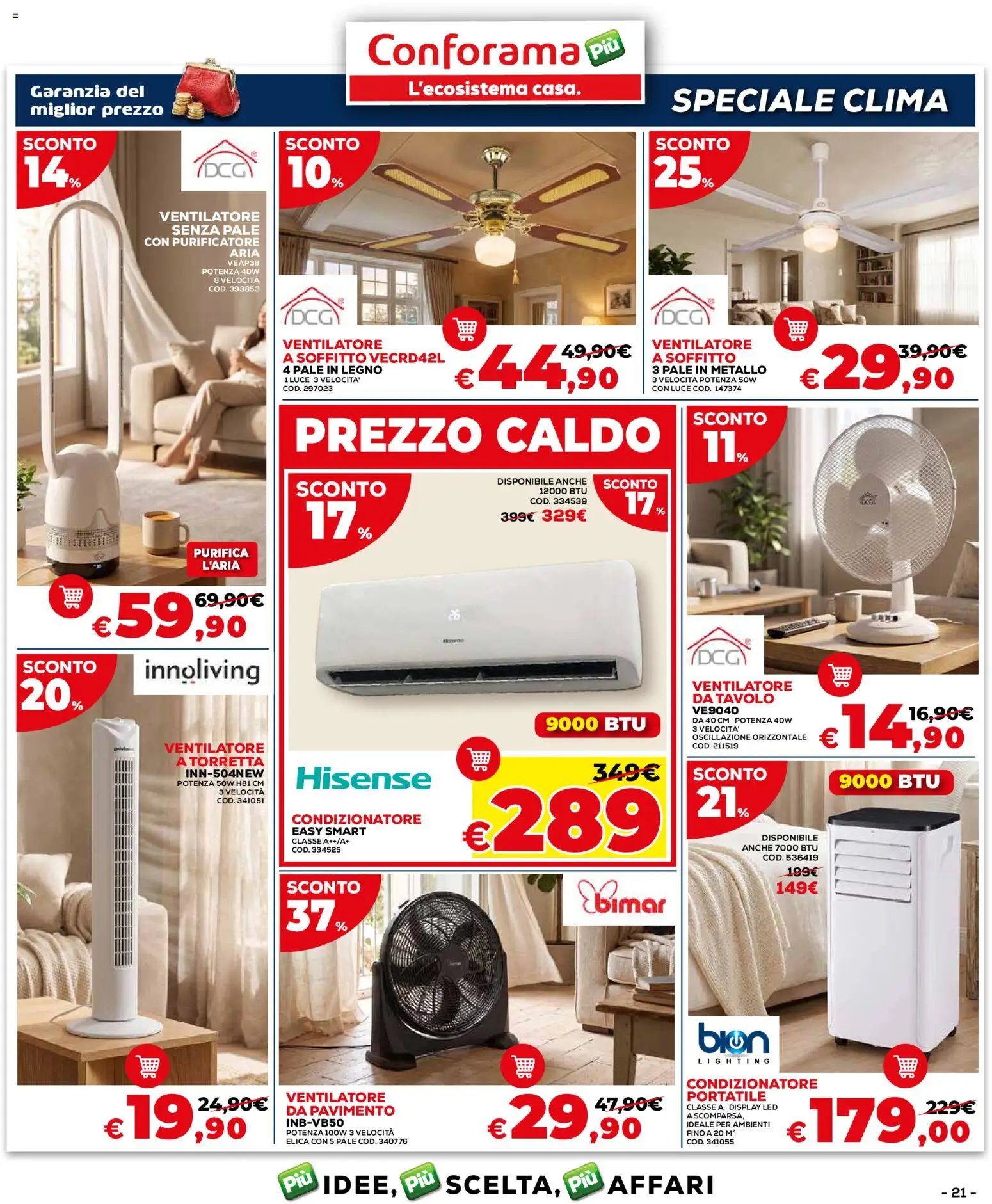 Conforama volantino