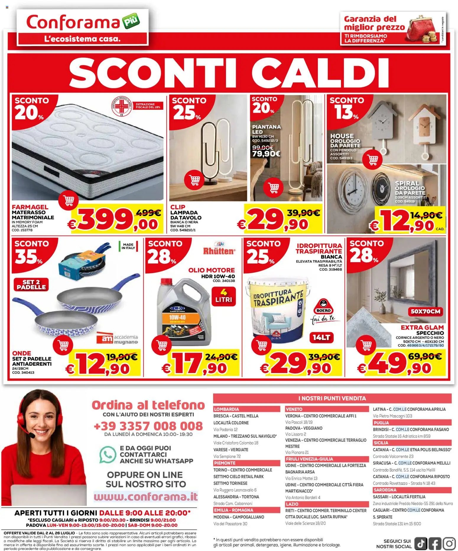 Conforama volantino