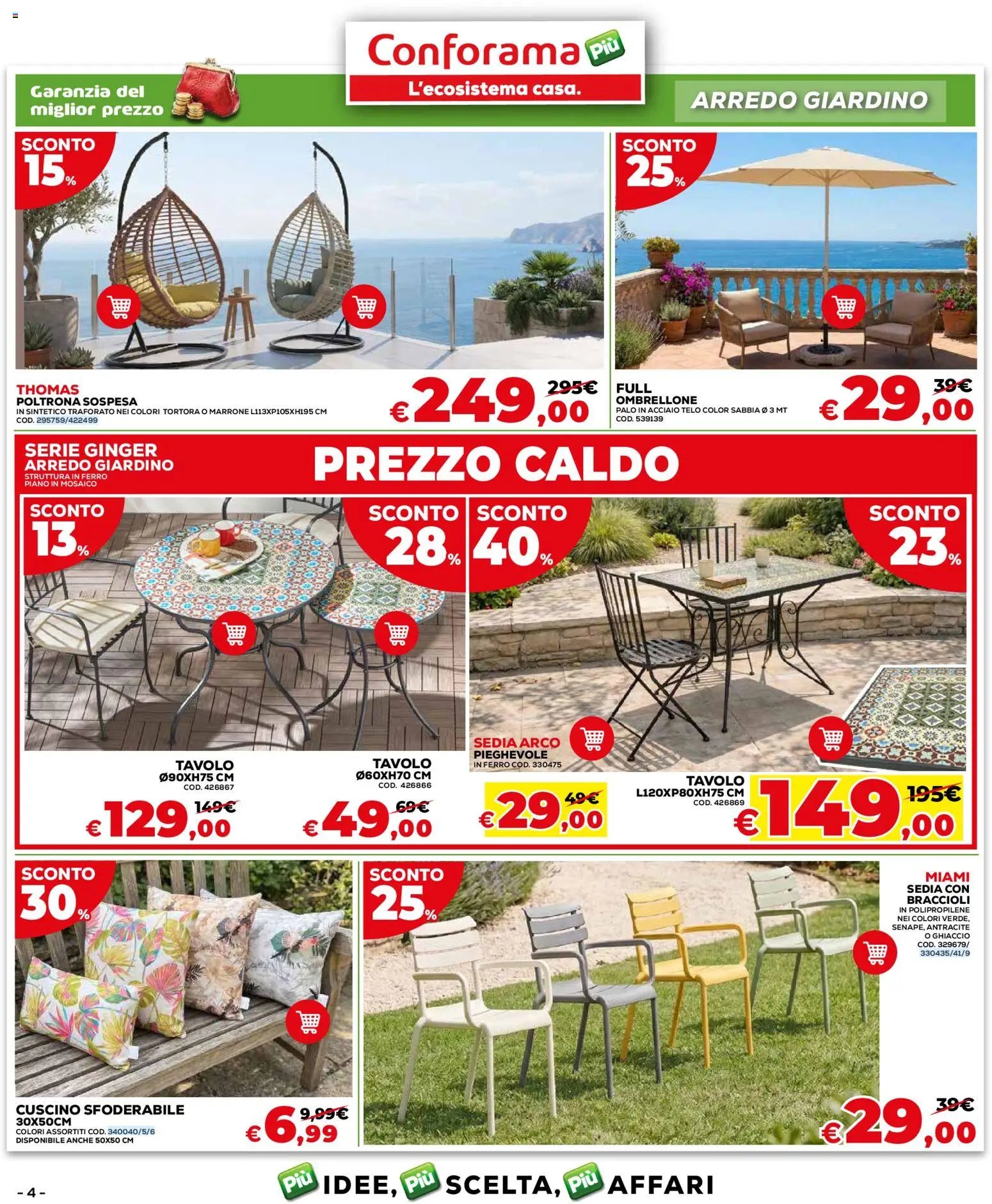 Conforama volantino