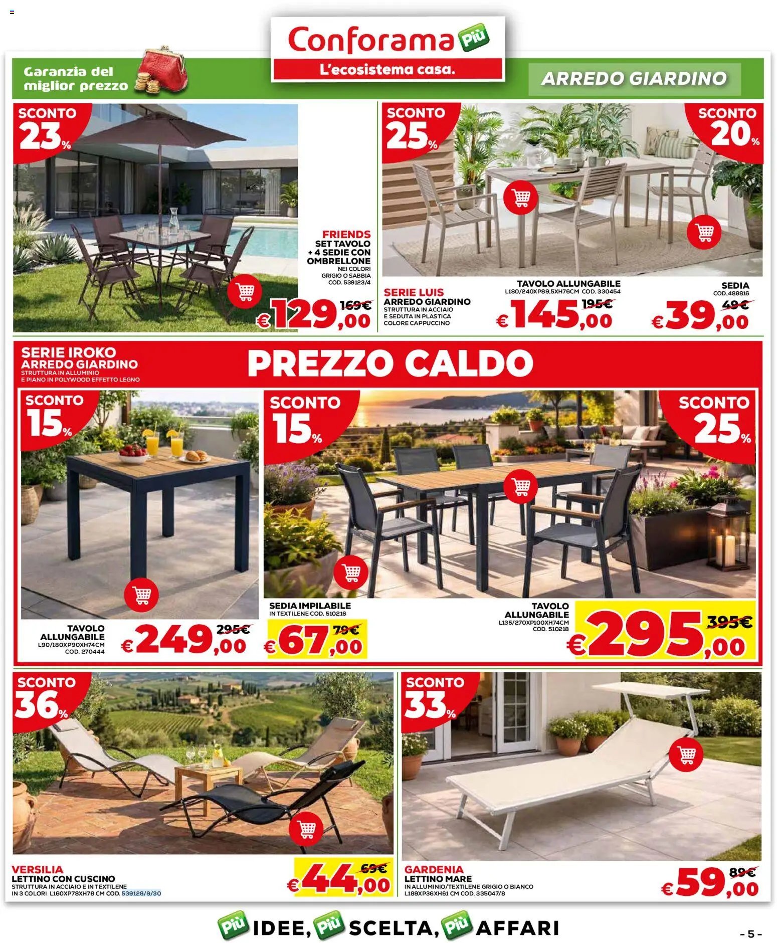 Conforama volantino