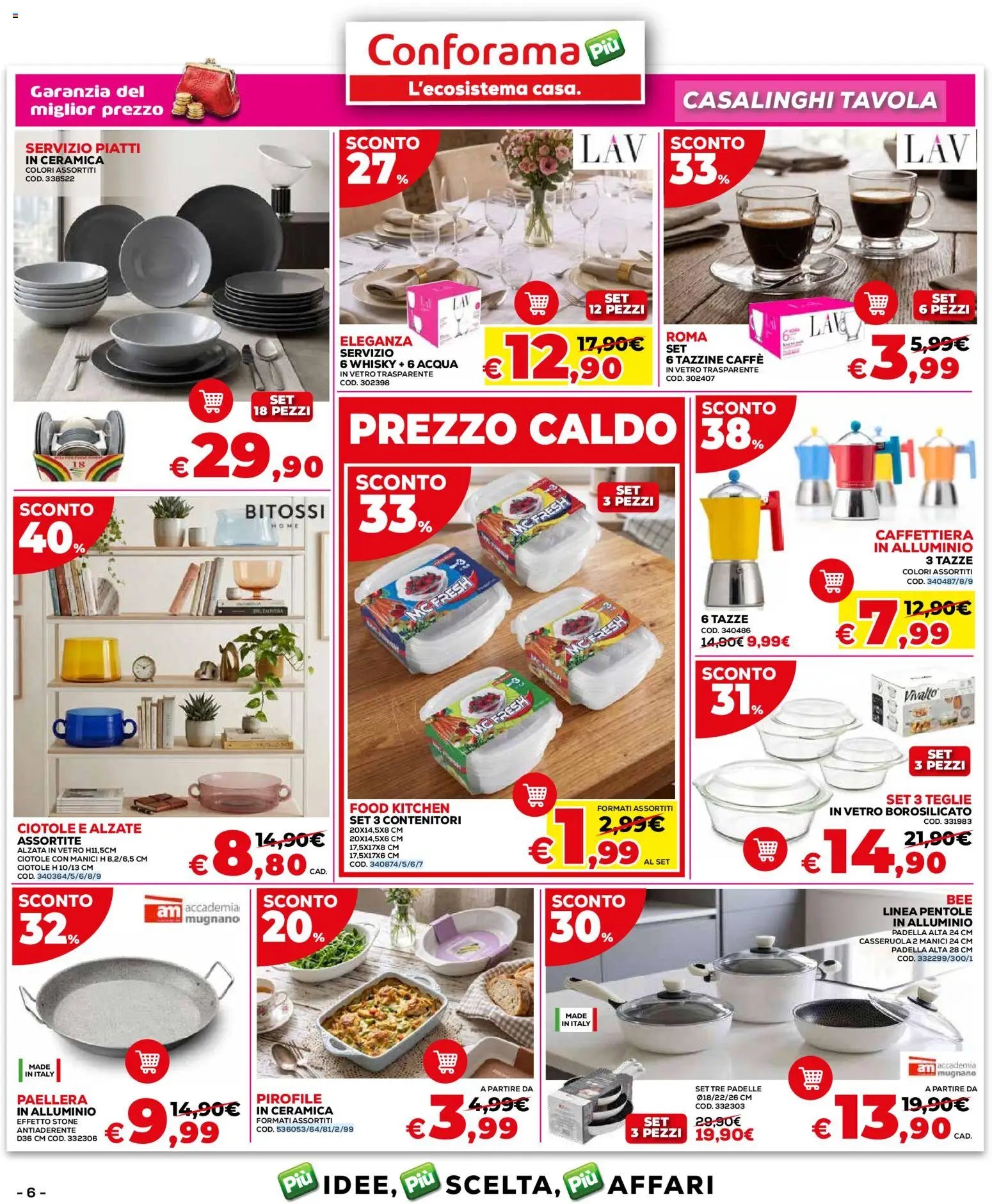 Conforama volantino