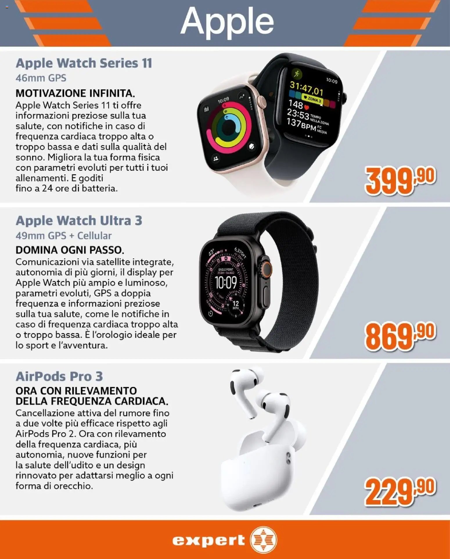 Expert volantino Wearable