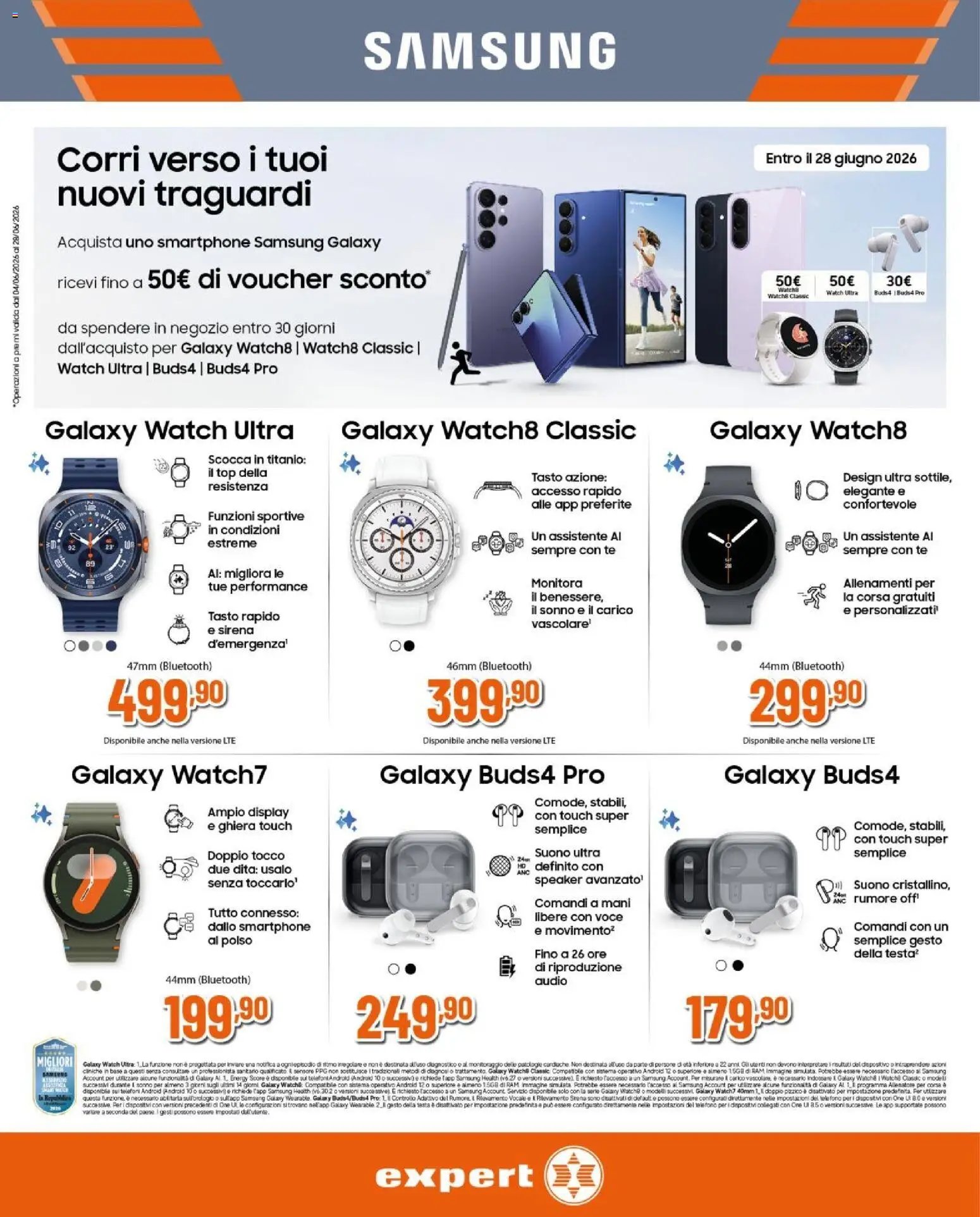 Expert volantino Wearable