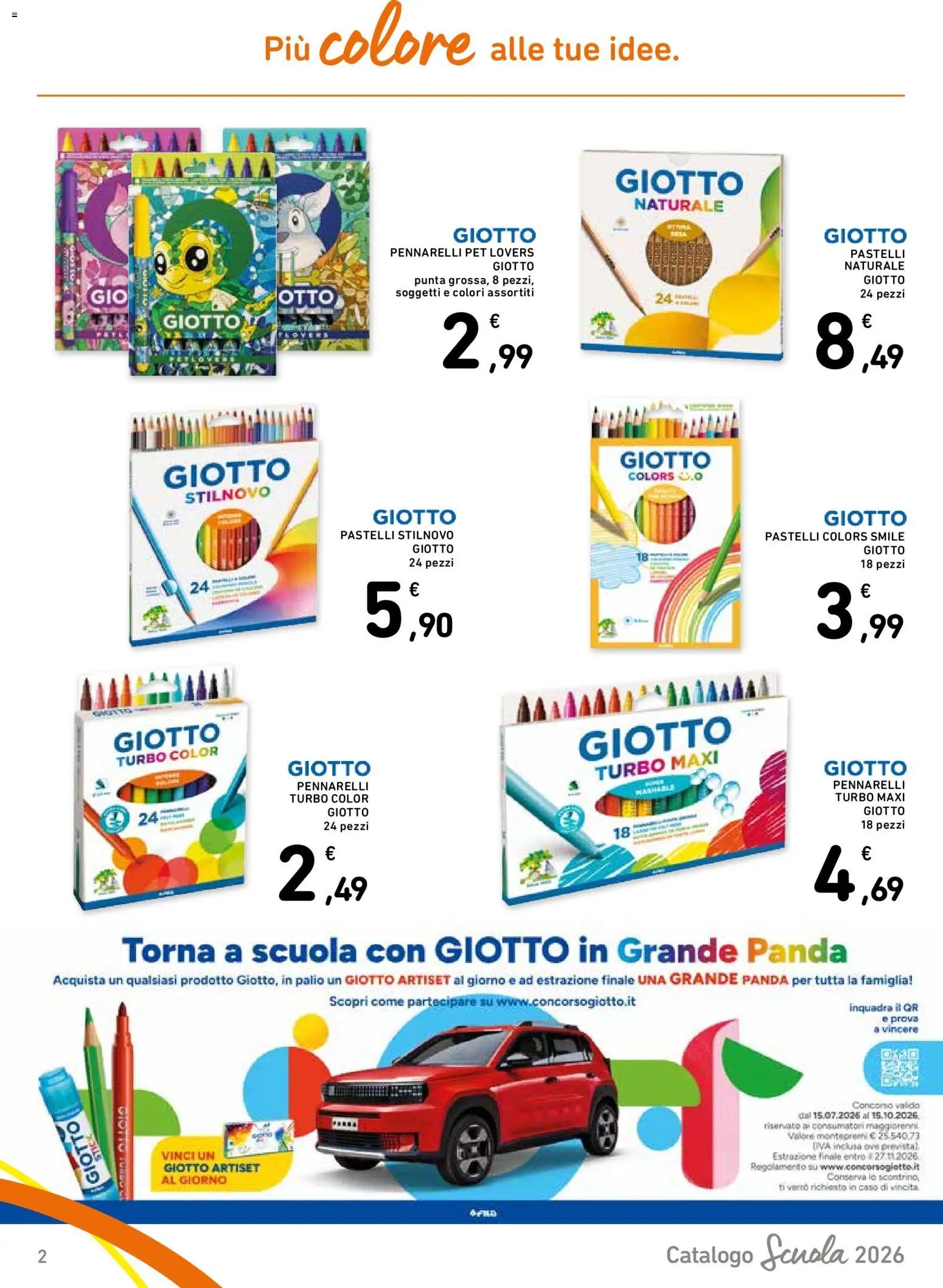 Spazio Conad volantino Scuola 2026