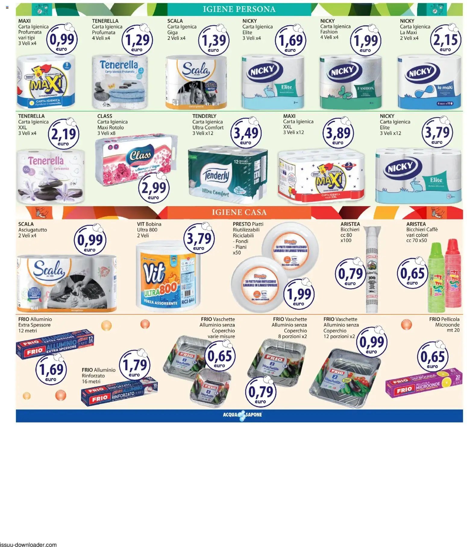 Acqua e Sapone volantino Paceco