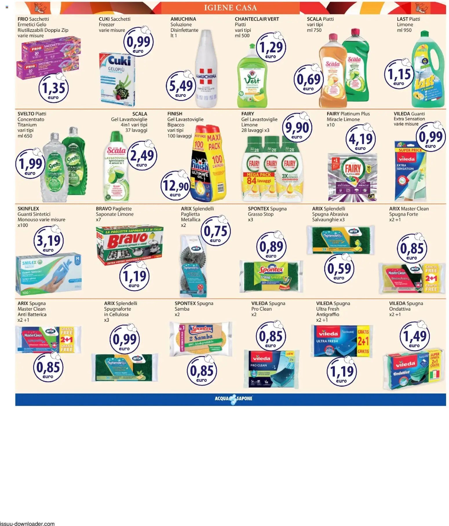Acqua e Sapone volantino Paceco
