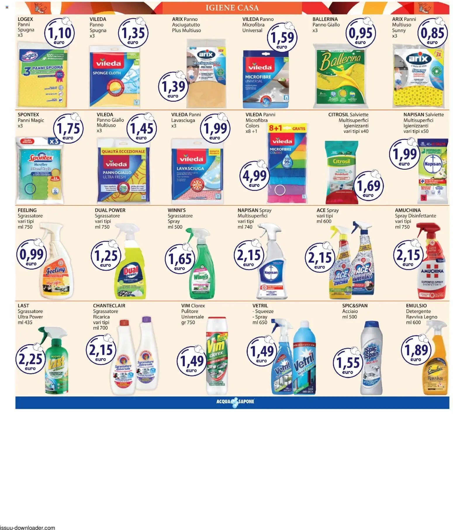 Acqua e Sapone volantino Paceco