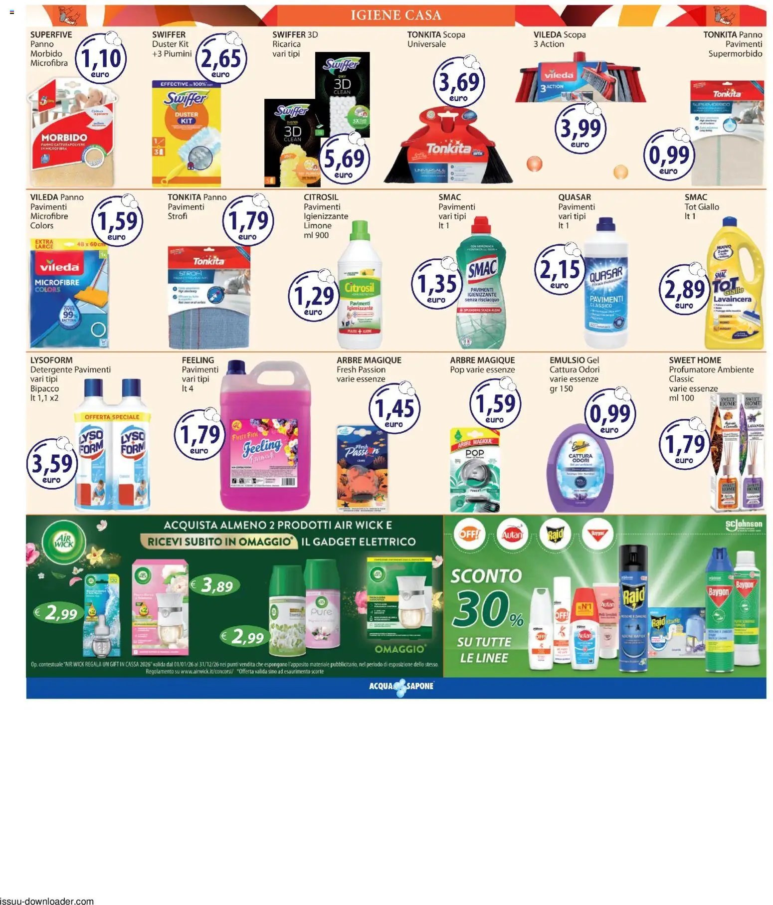 Acqua e Sapone volantino Paceco