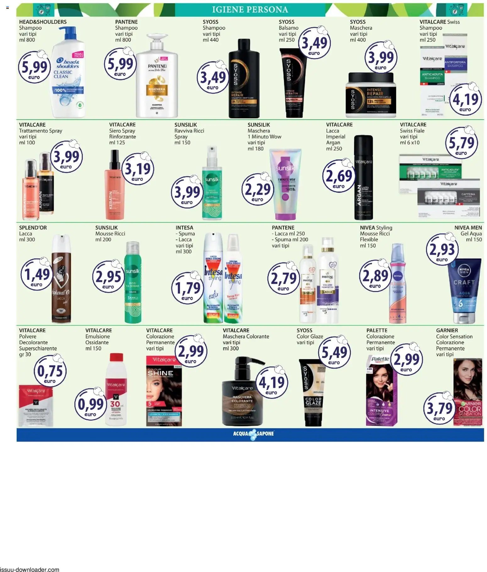 Acqua e Sapone volantino Paceco