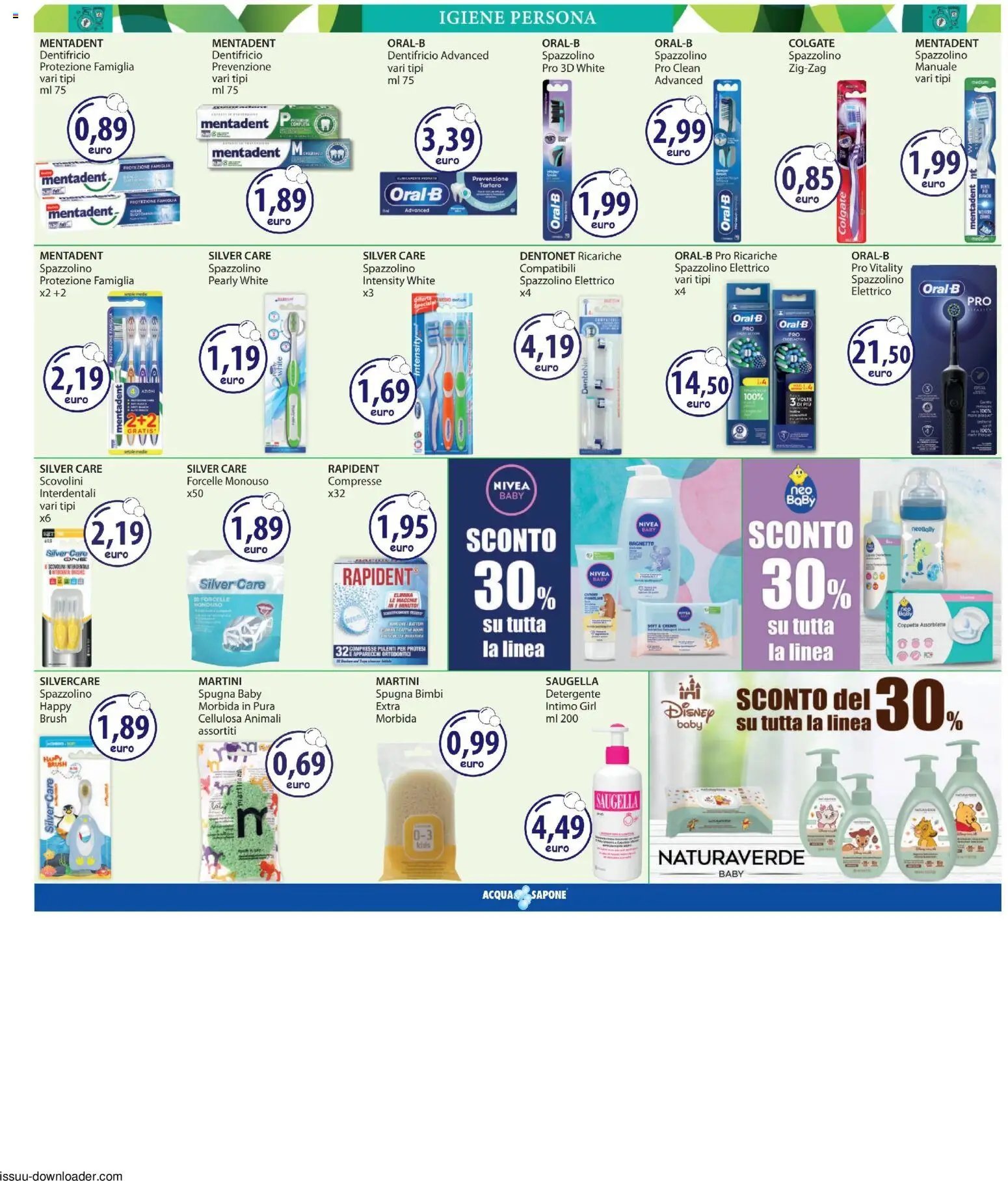 Acqua e Sapone volantino Paceco