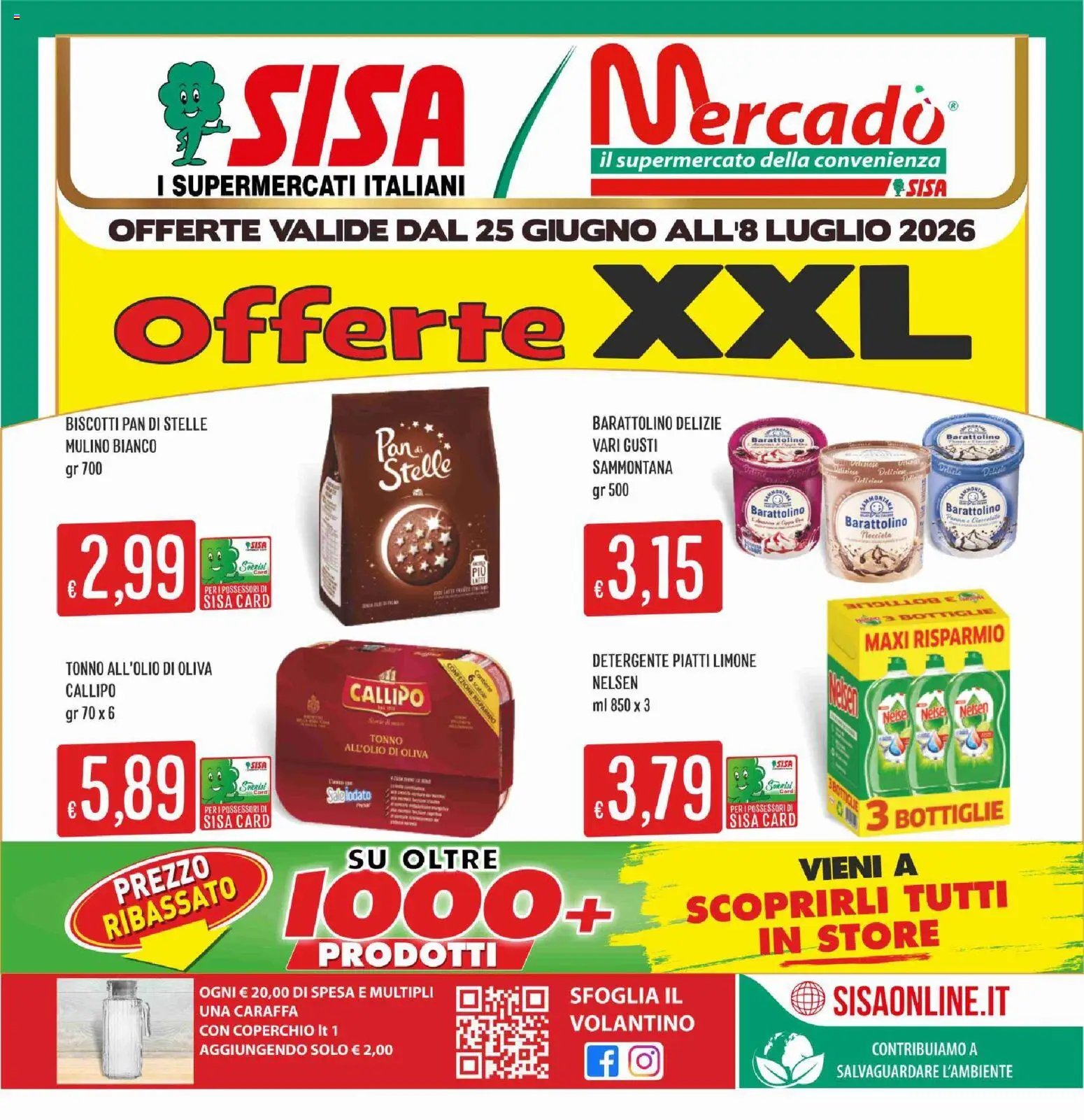 SISA volantino Mercadò