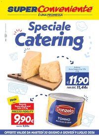 SuperConveniente volantino Catering Enna, Misterbianco