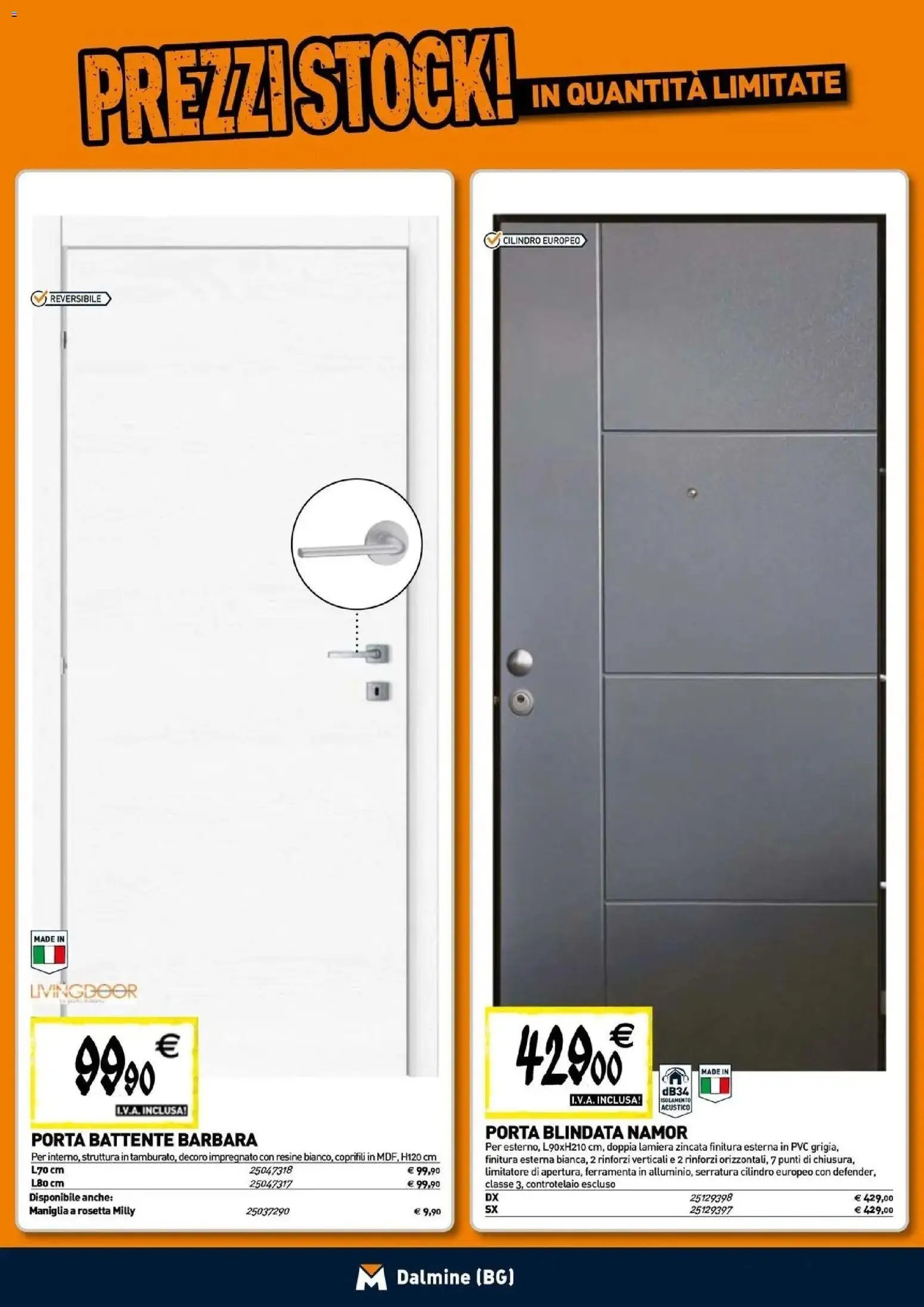 TECNOMAT - Straordinari prezzi stock!