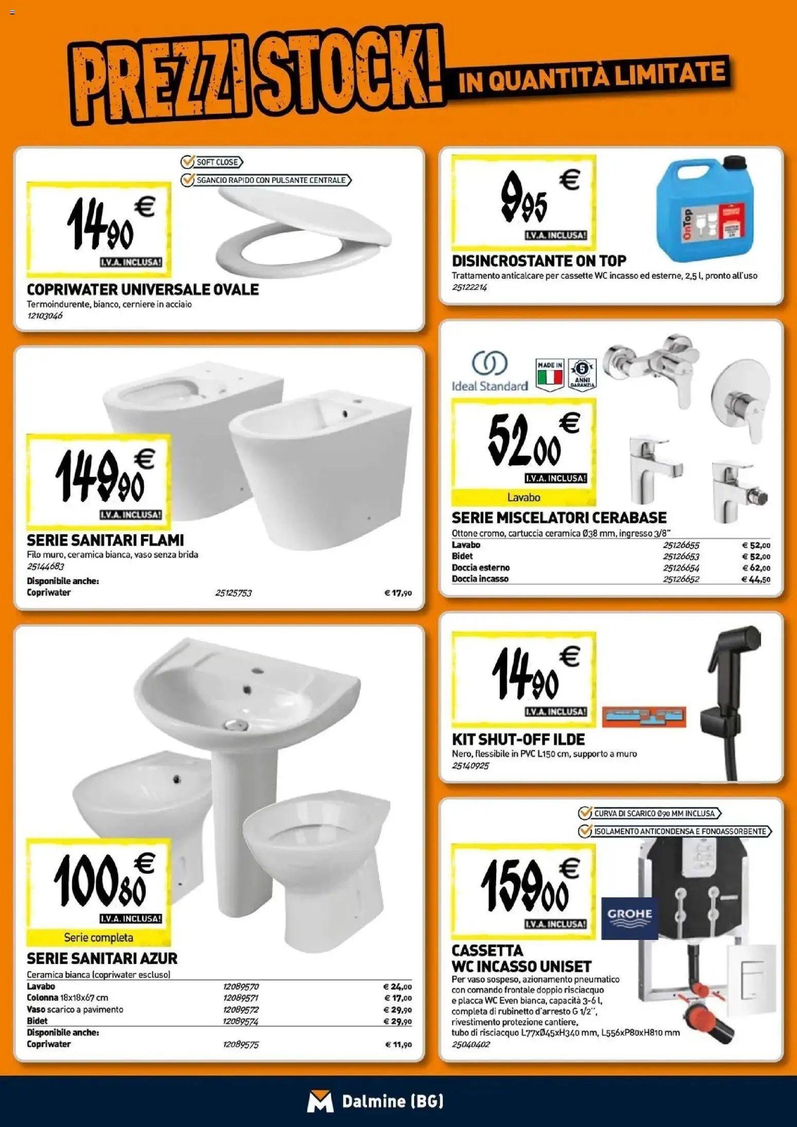 TECNOMAT - Straordinari prezzi stock!