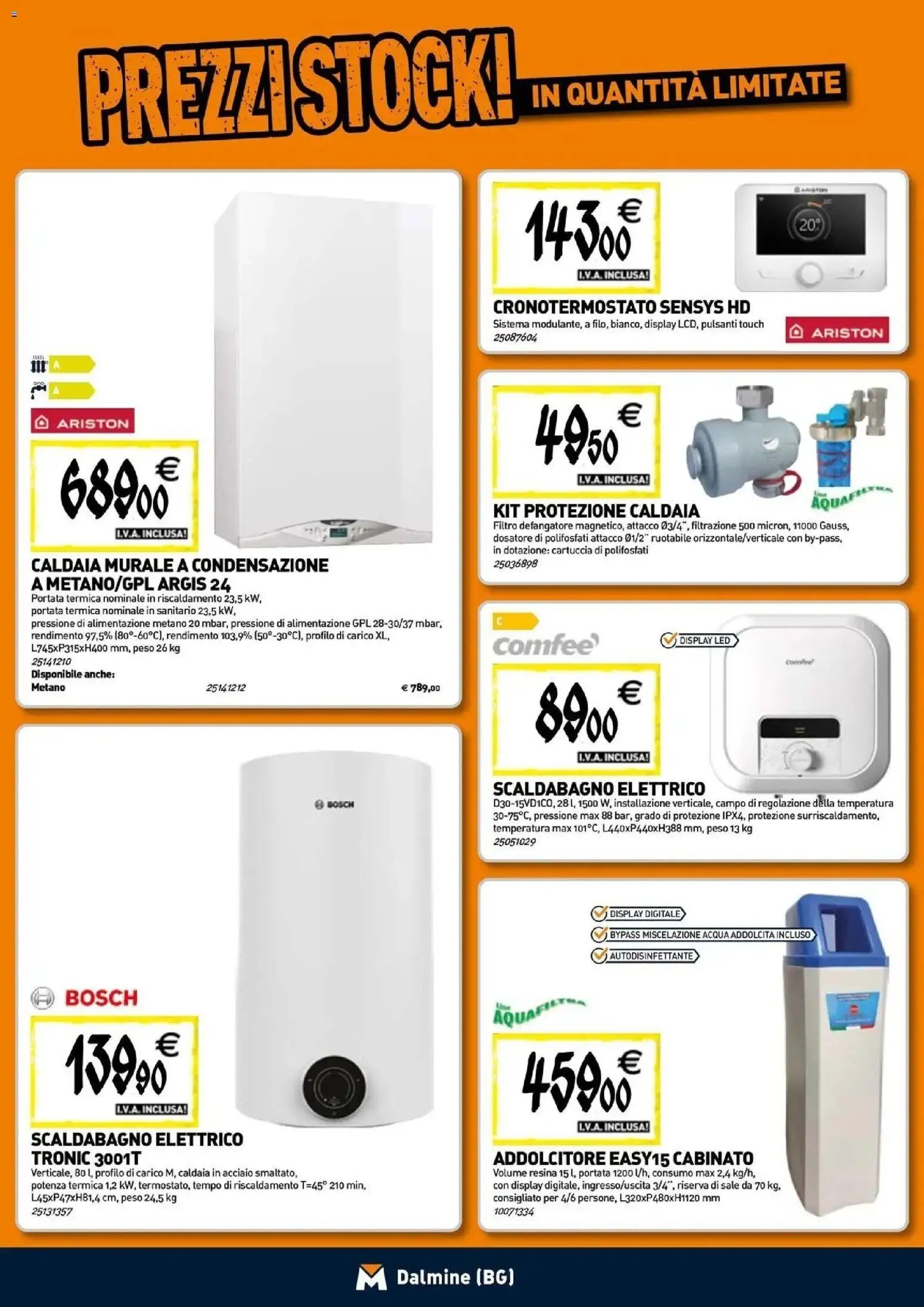 TECNOMAT - Straordinari prezzi stock!