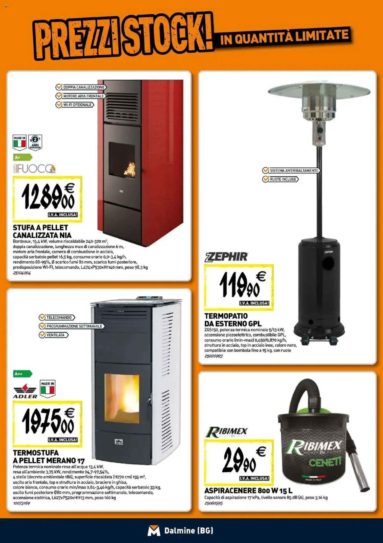 TECNOMAT - Straordinari prezzi stock!