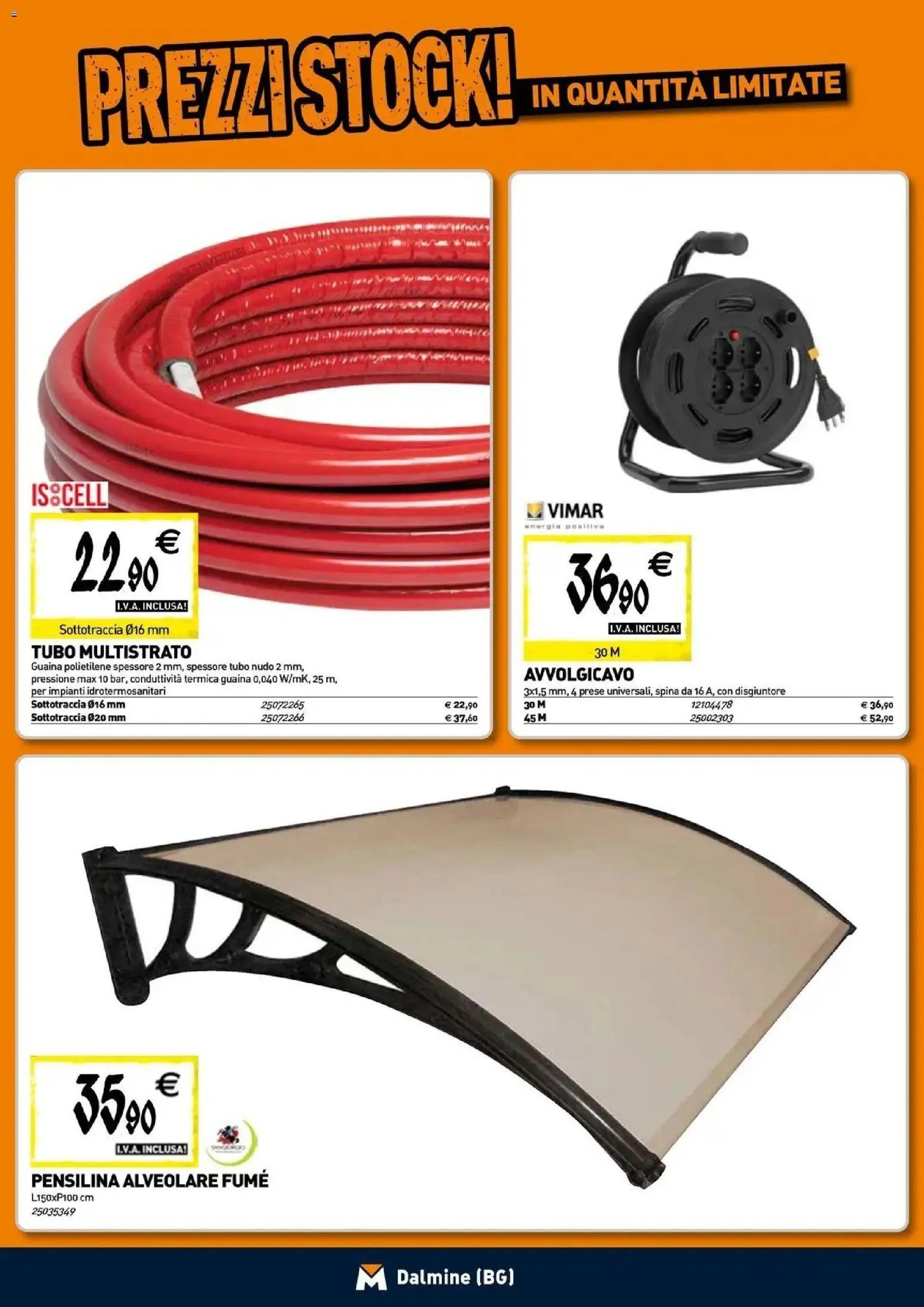 TECNOMAT - Straordinari prezzi stock!