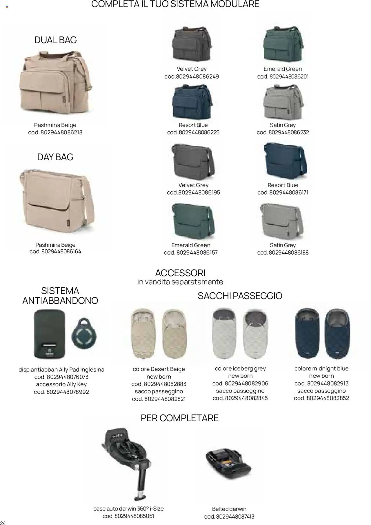 Catalogo Il Sistema Modulare Prenatal	 (2025-01-01 - 2025-12-31)