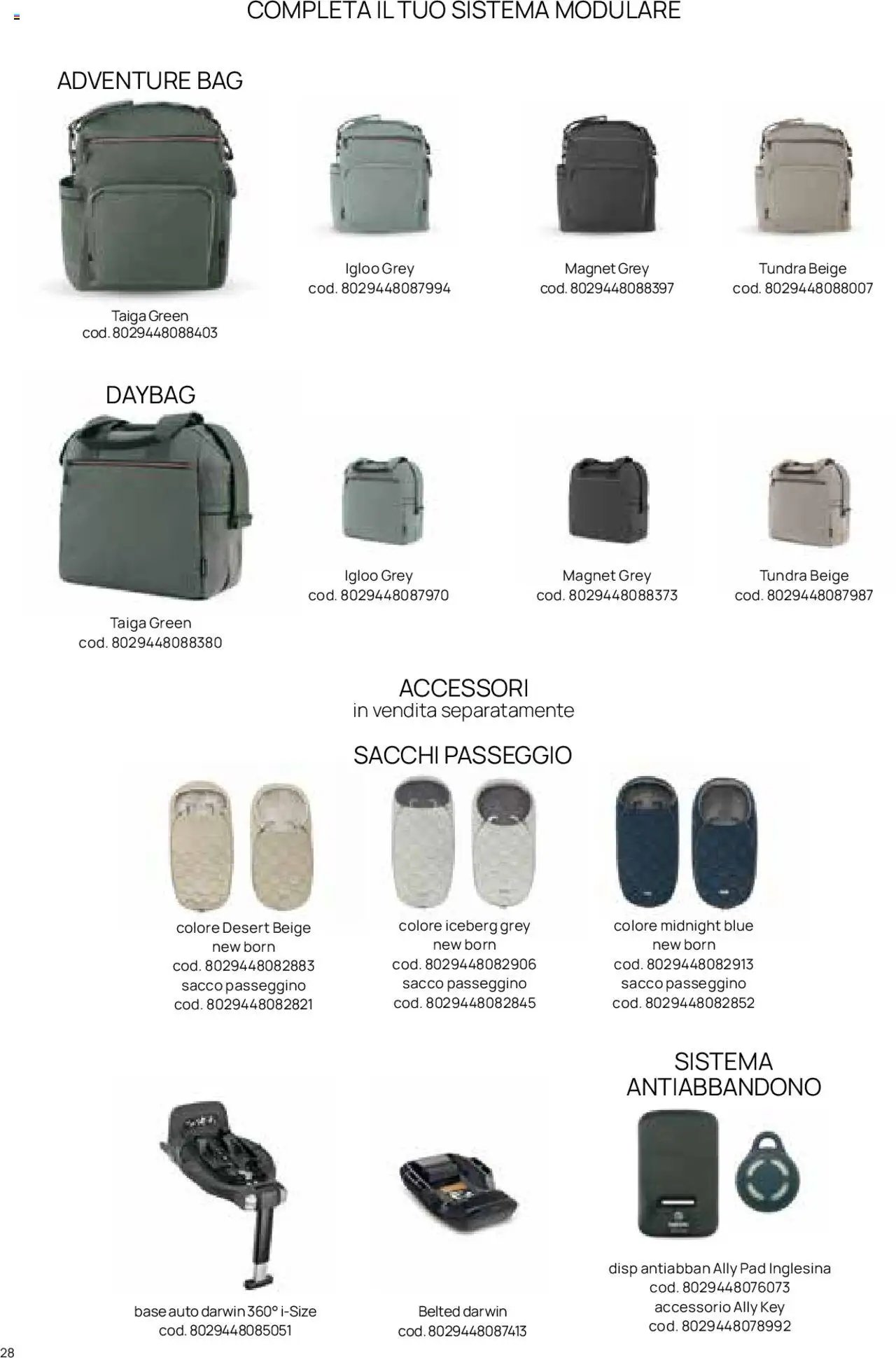 Catalogo Il Sistema Modulare Prenatal	 (2025-01-01 - 2025-12-31)