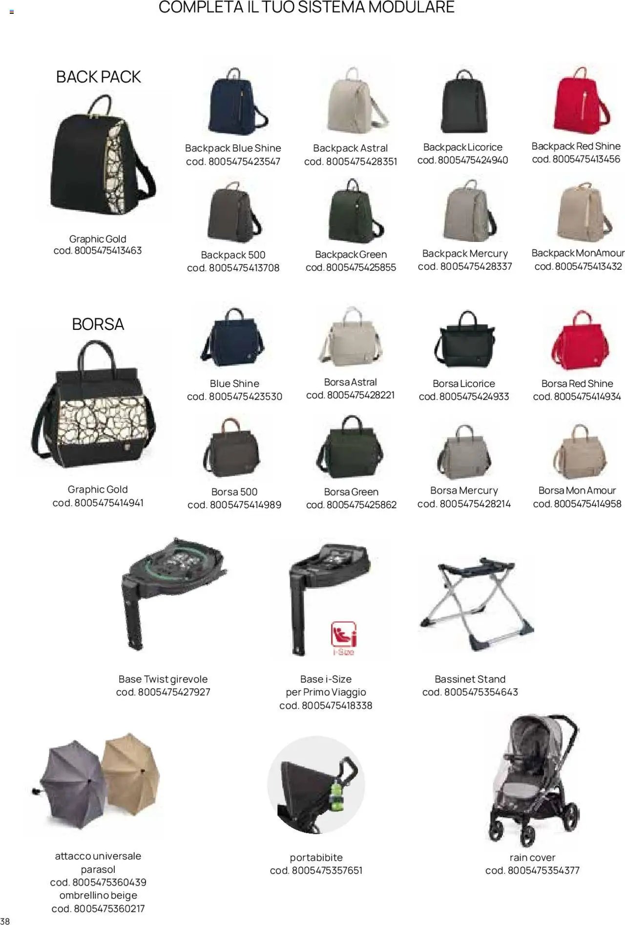 Catalogo Il Sistema Modulare Prenatal	 (2025-01-01 - 2025-12-31)