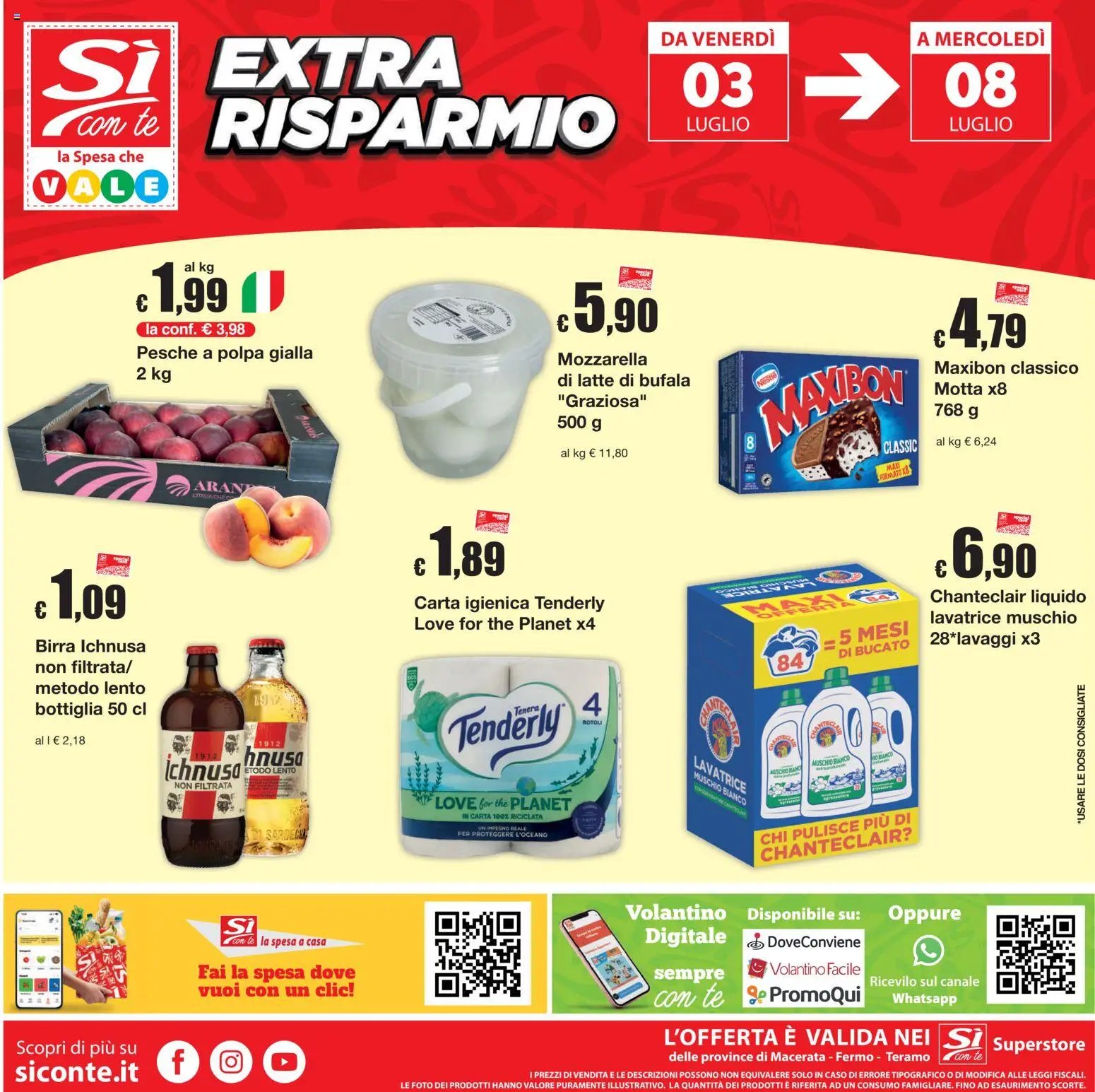 Sì con Te volantino Superstore