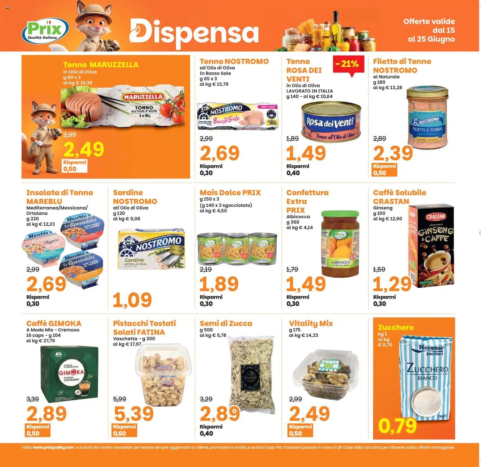 Prix volantino