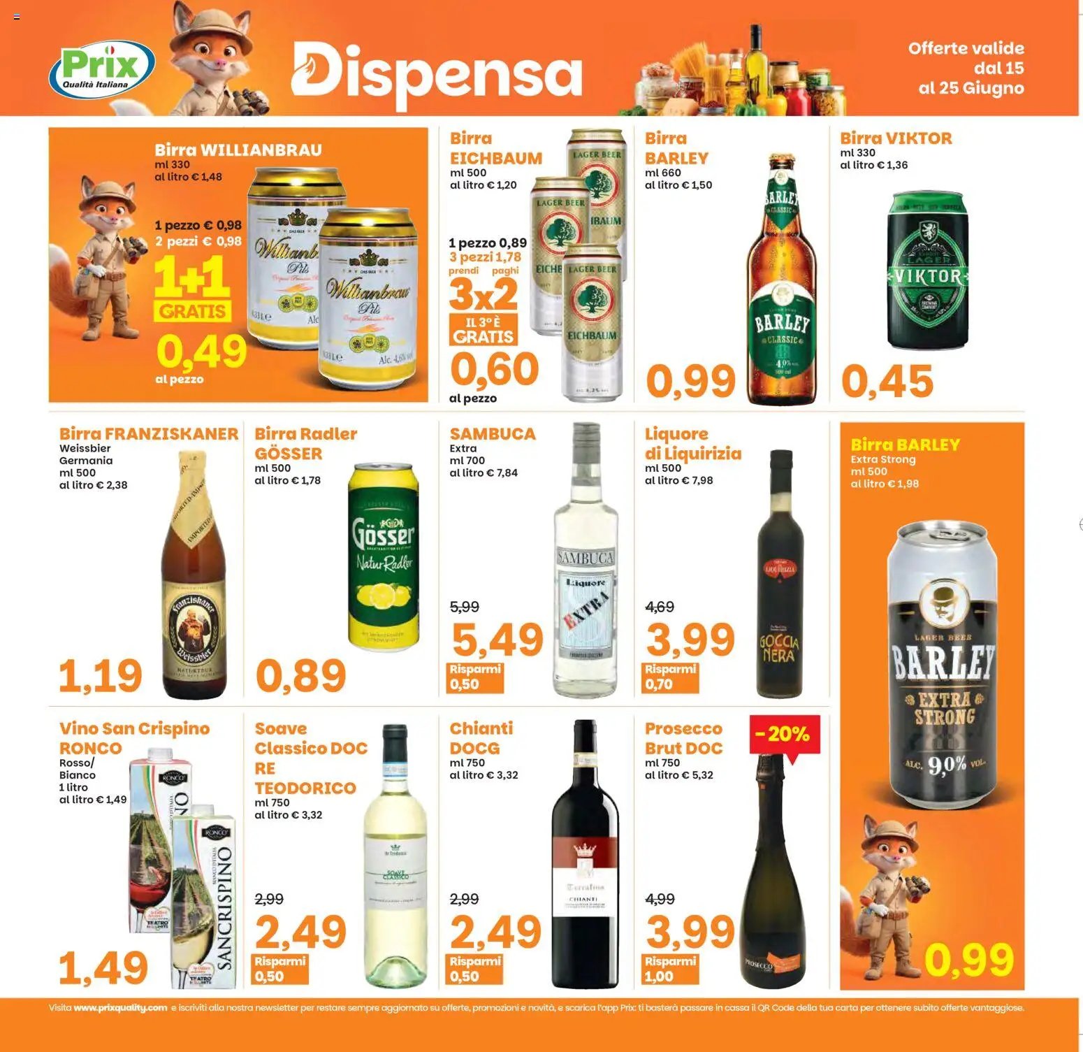 Prix volantino