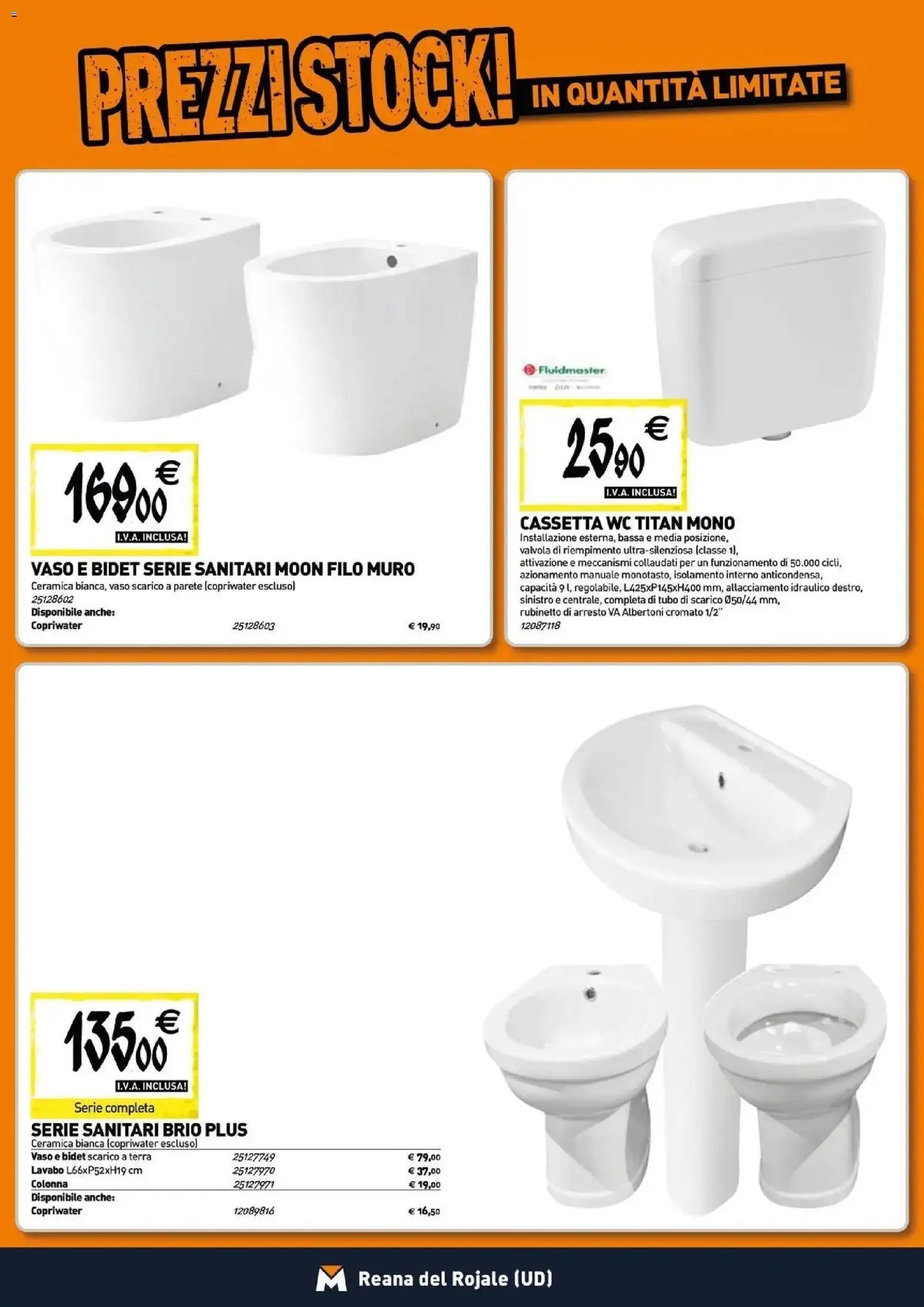 TECNOMAT - Straordinari prezzi stock!