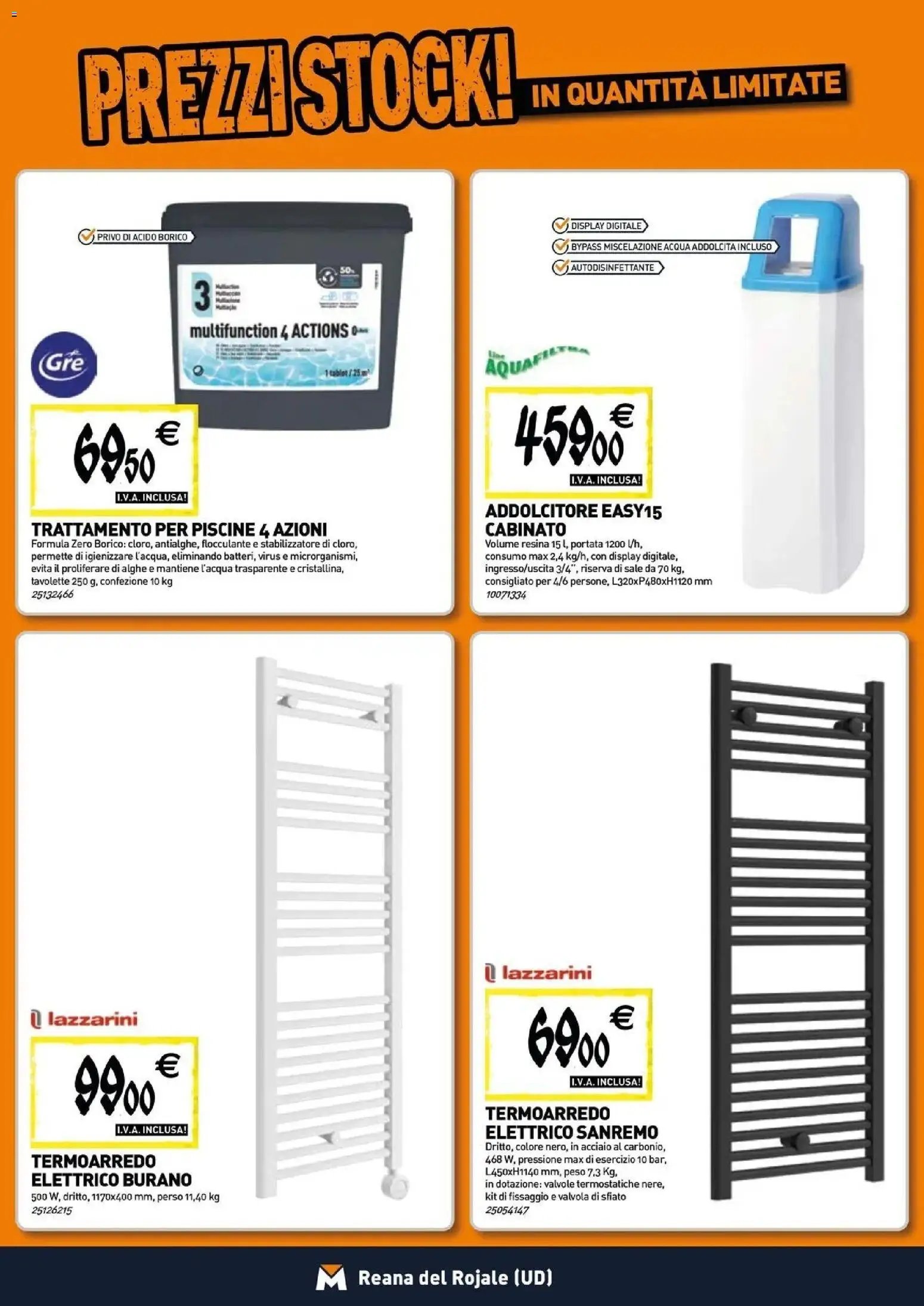 TECNOMAT - Straordinari prezzi stock!