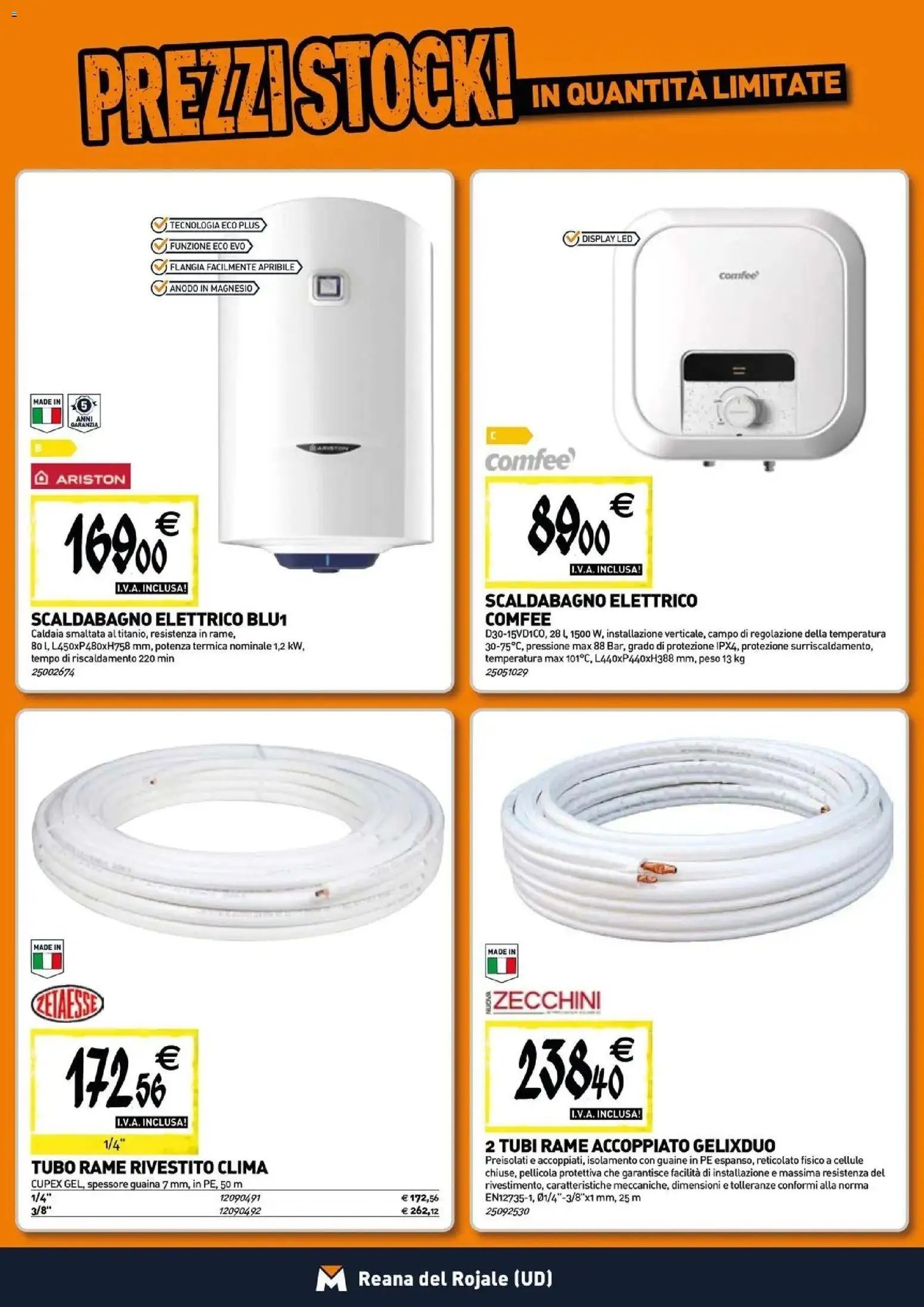 TECNOMAT - Straordinari prezzi stock!