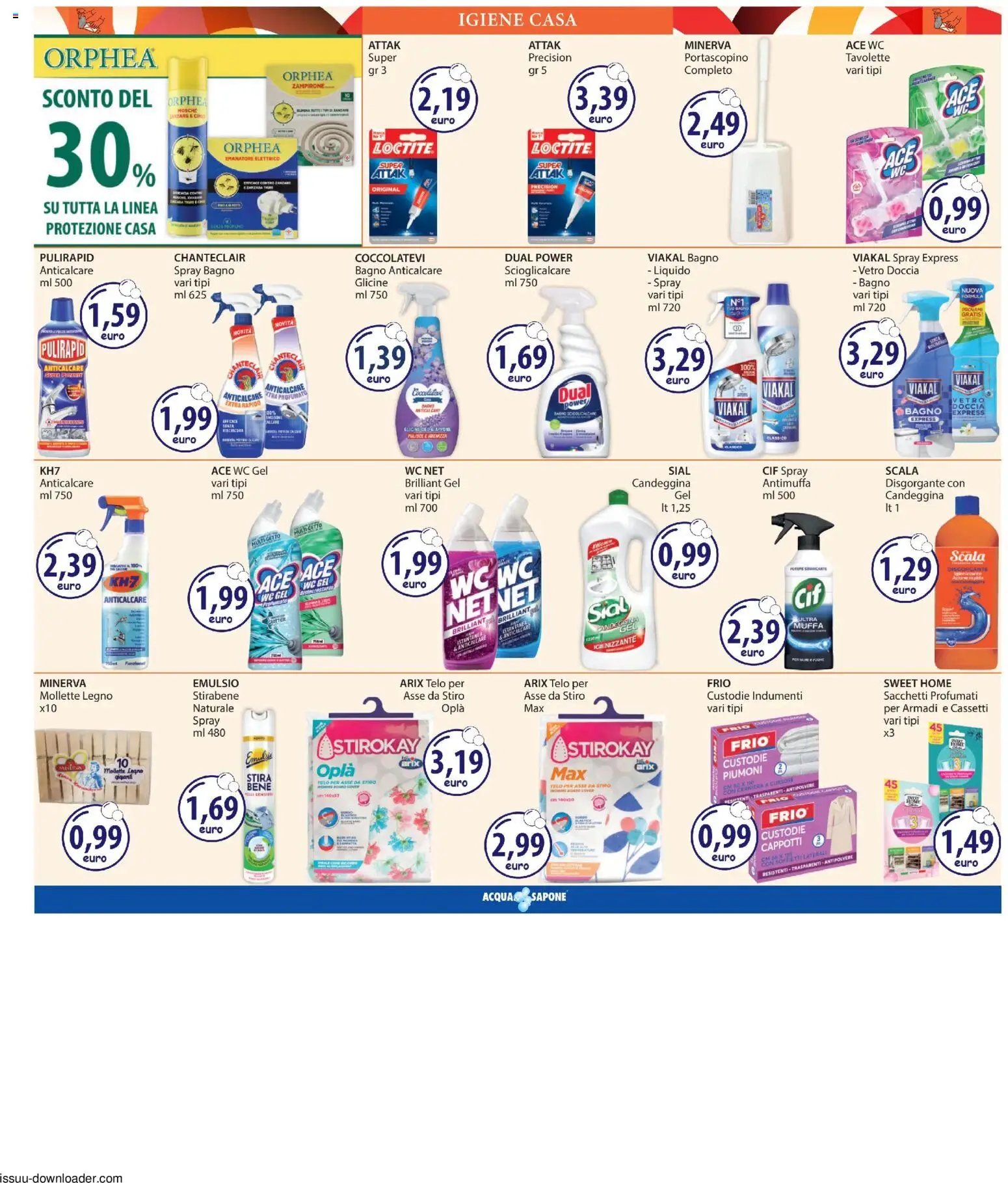 Acqua e Sapone volantino