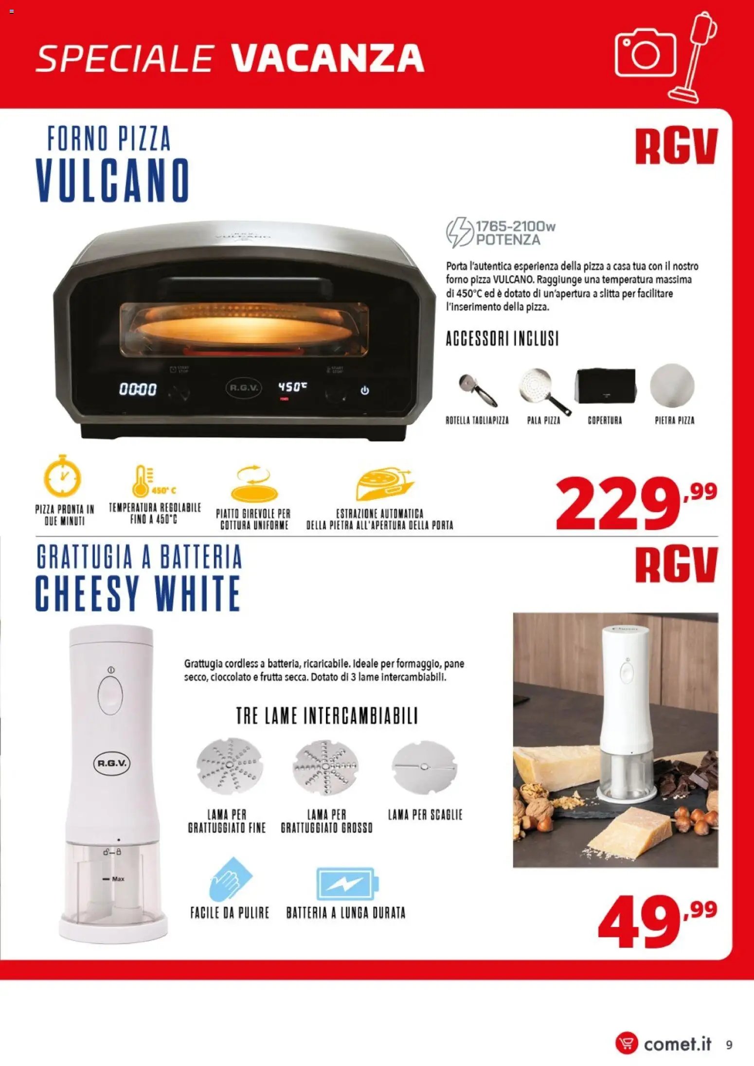 Comet volantino Vacanze