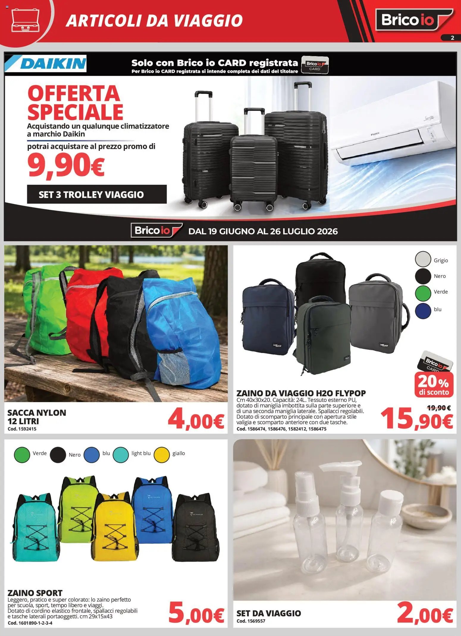 Brico io volantino Vacanze