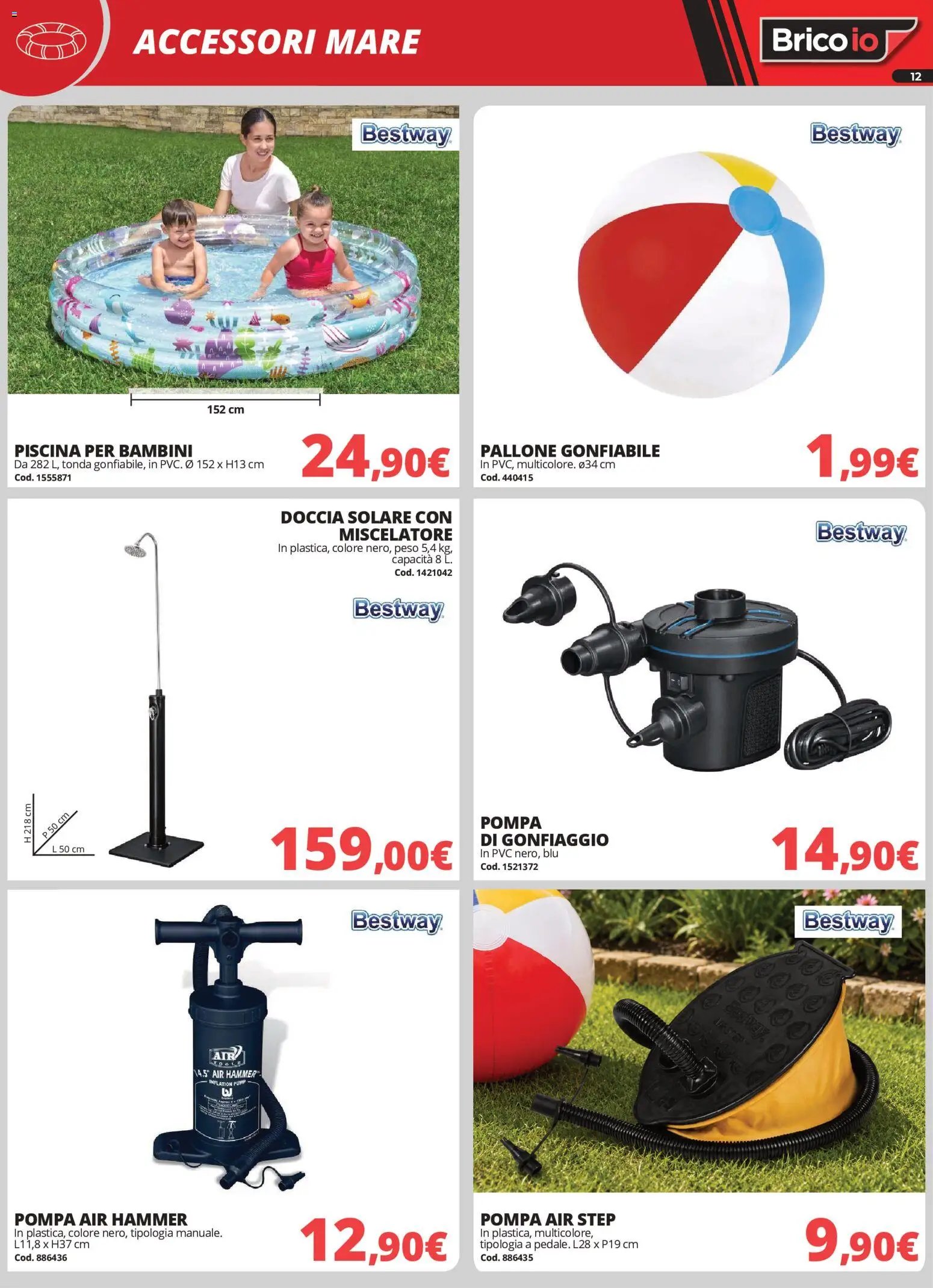 Brico io volantino Vacanze