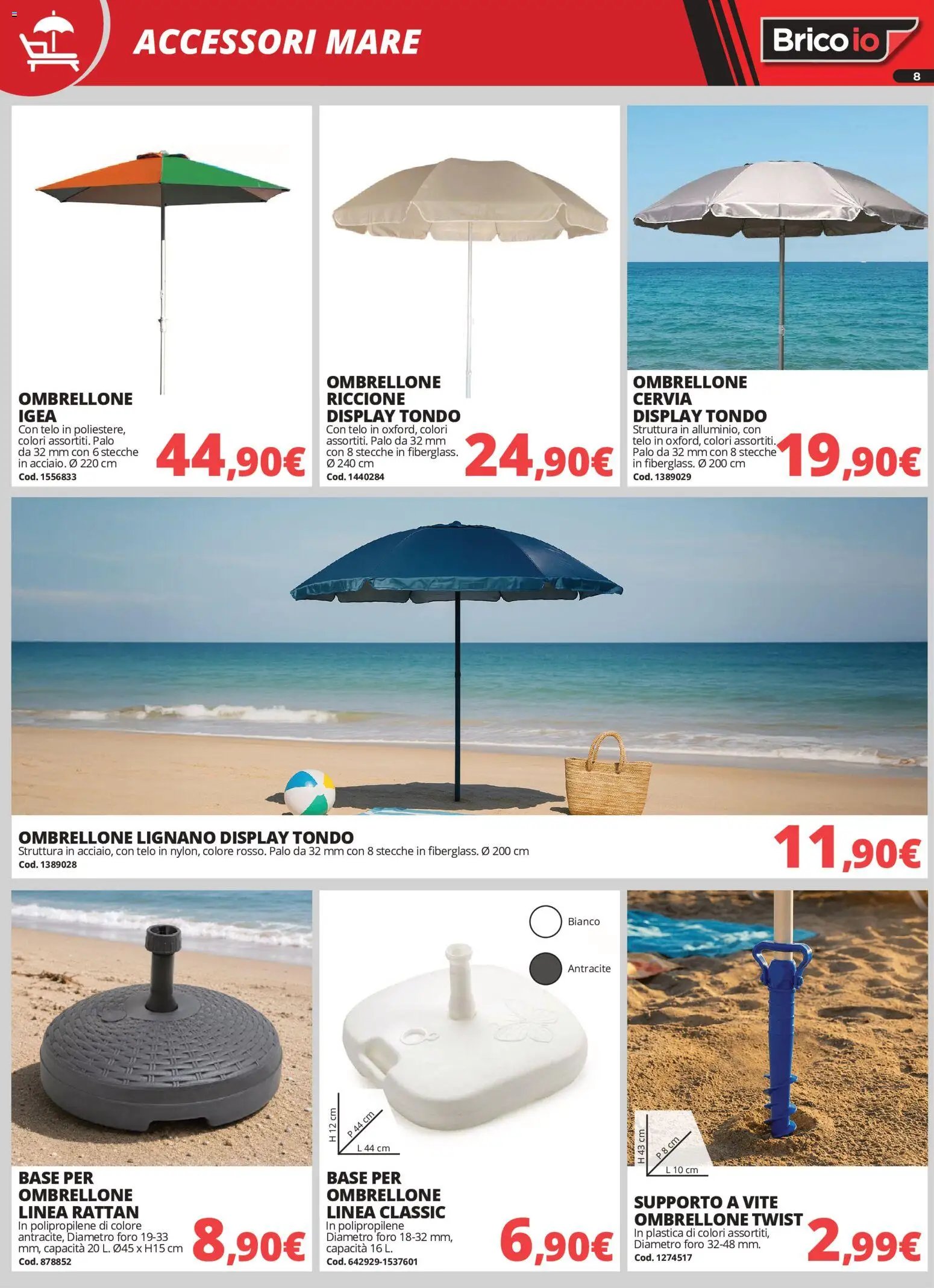 Brico io volantino Vacanze