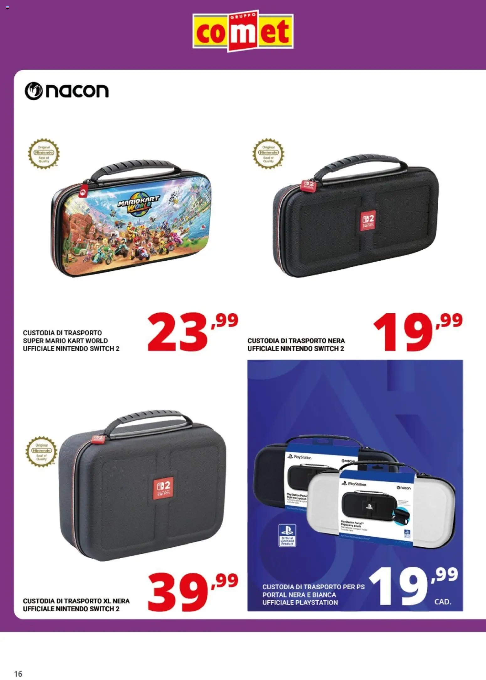 Comet volantino Games e Console