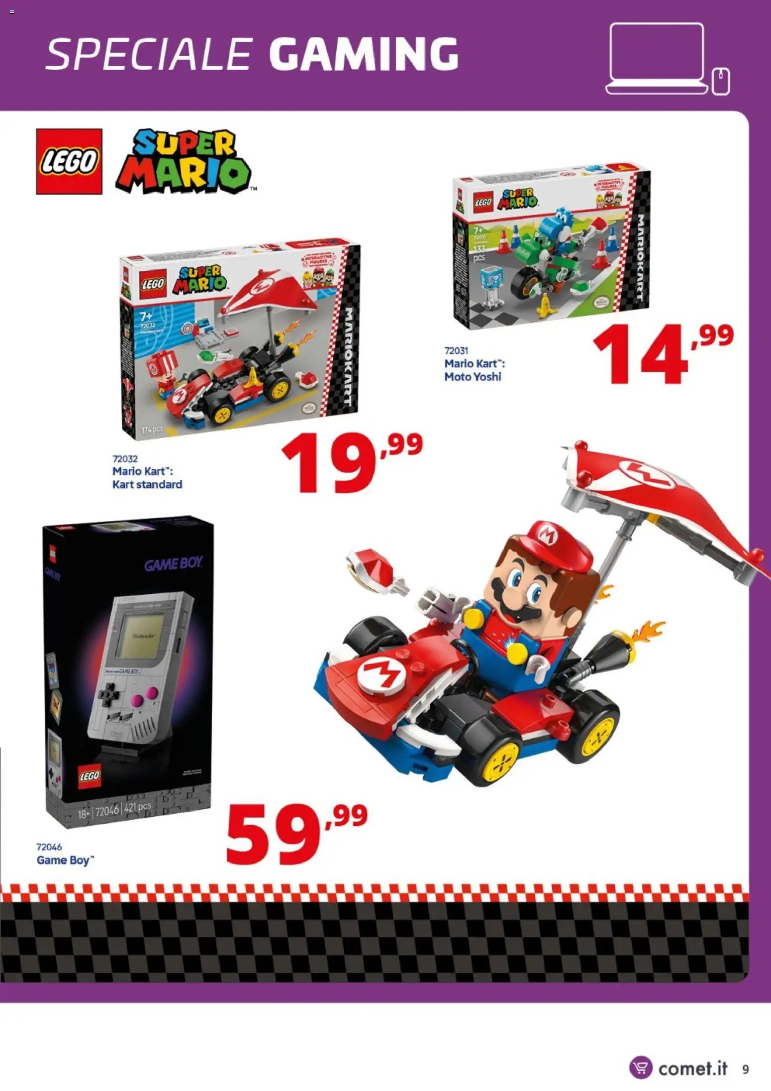Comet volantino Games e Console