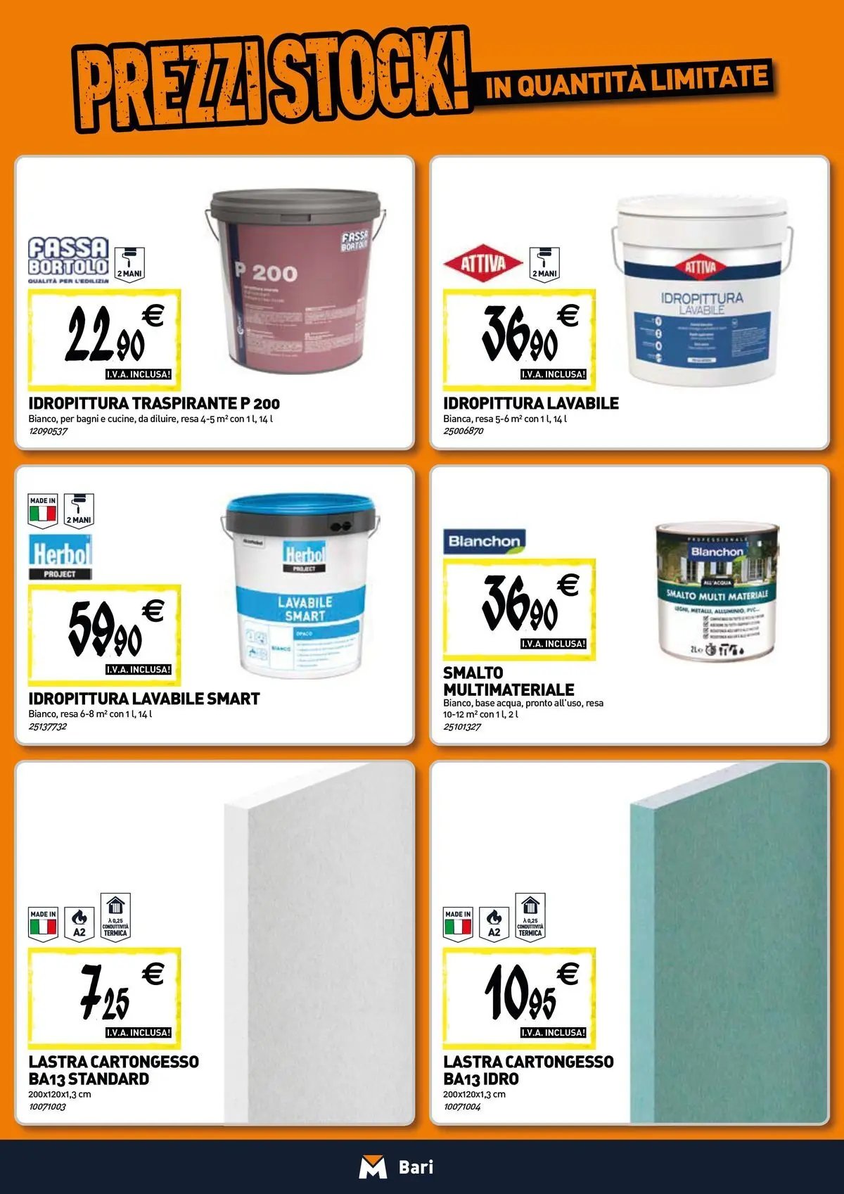 TECNOMAT - Straordinari prezzi stock!