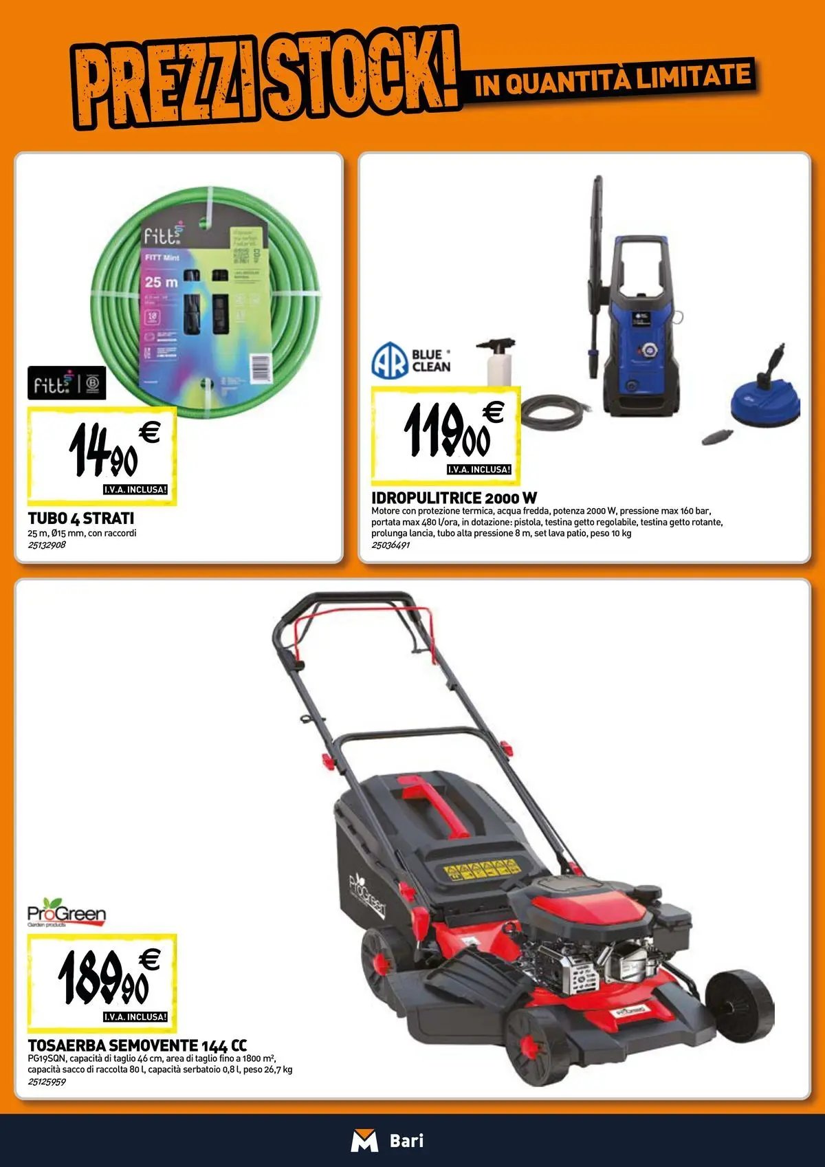 TECNOMAT - Straordinari prezzi stock!