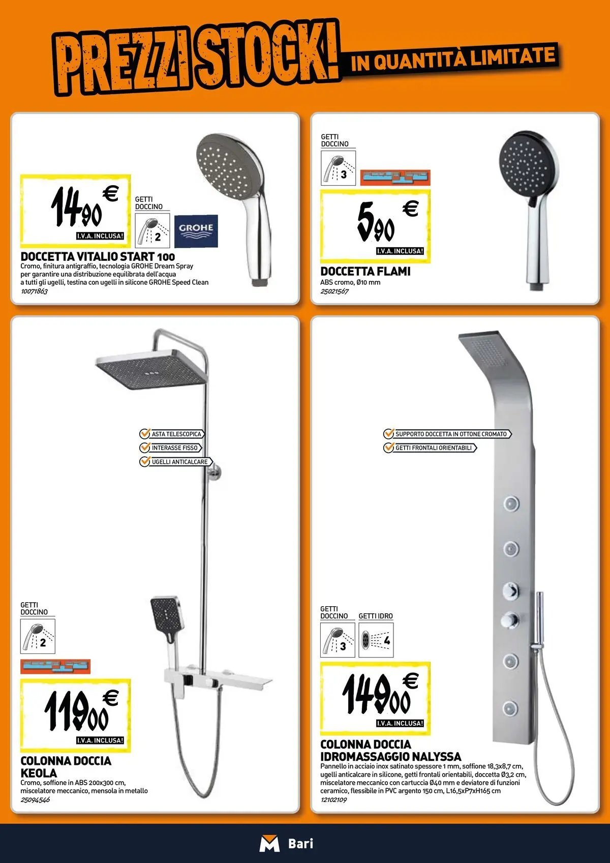 TECNOMAT - Straordinari prezzi stock!