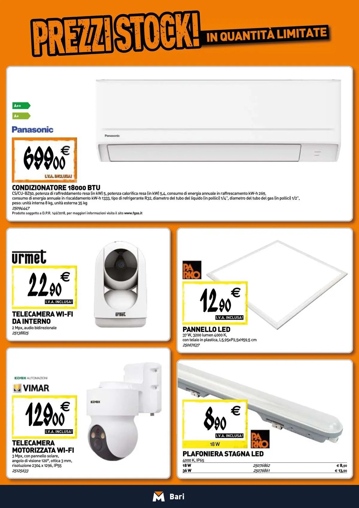 TECNOMAT - Straordinari prezzi stock!