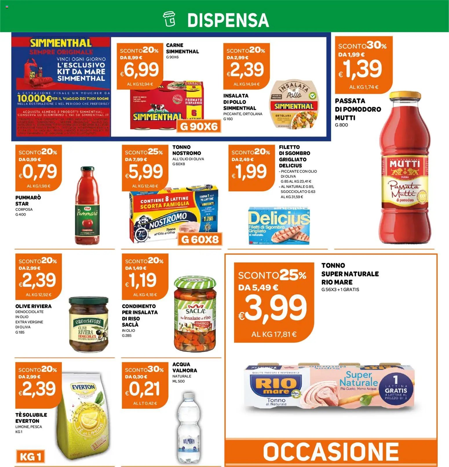 Ekom volantino Toscana