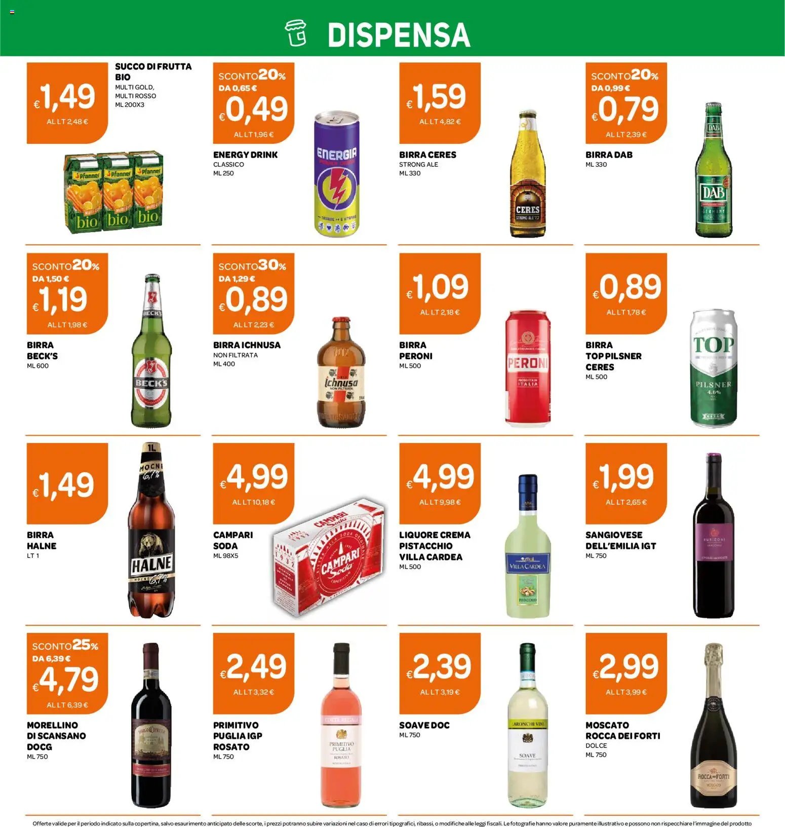Ekom volantino Toscana