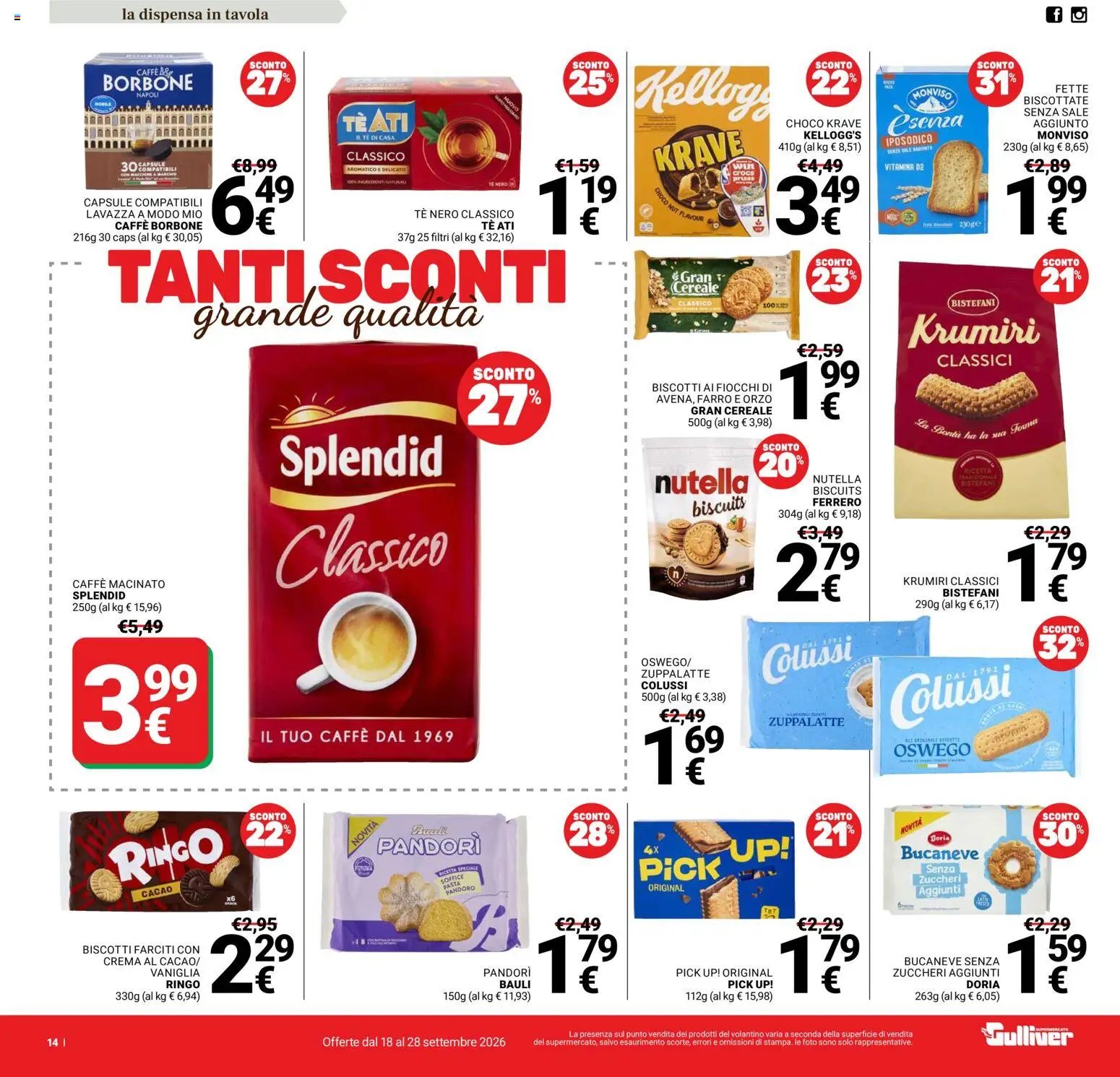 Gulliver volantino