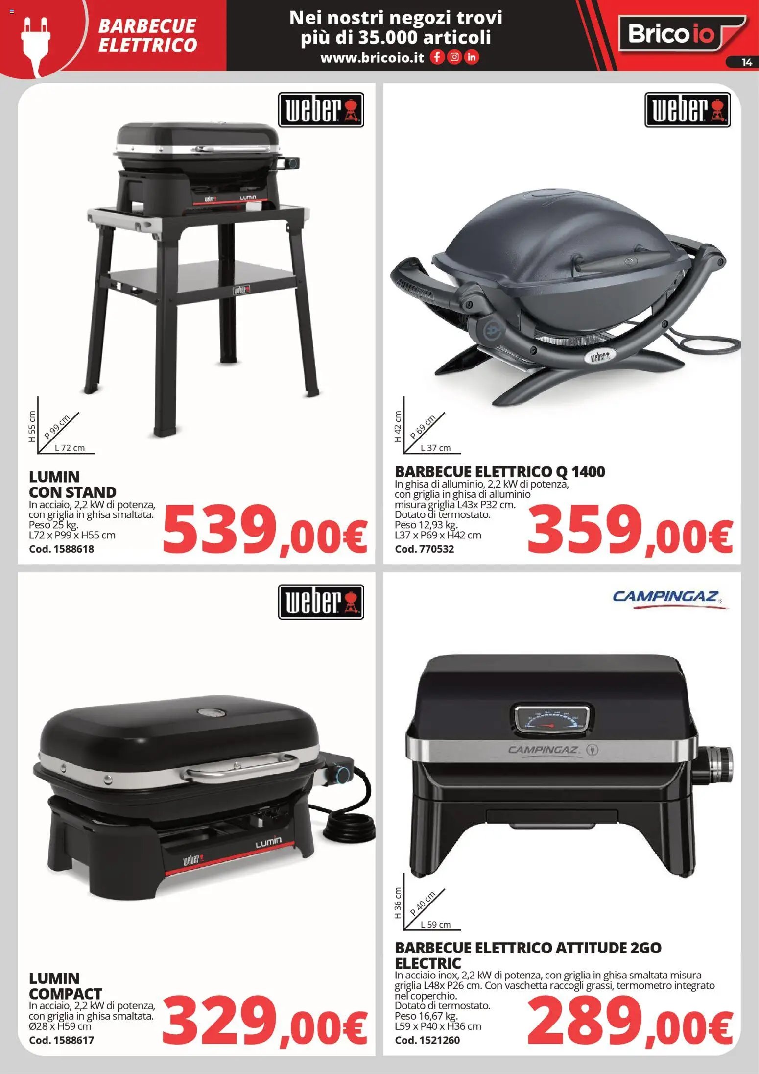 Brico io volantino Barbecue (2026-03-30 - 2026-08-31)